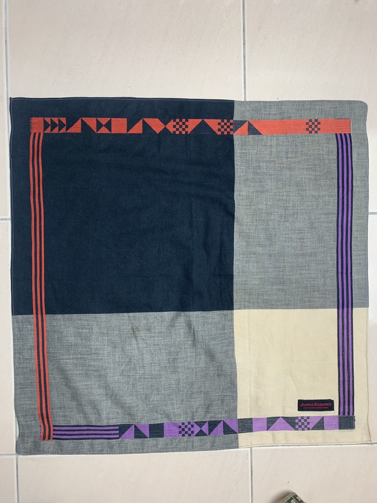 Mr. Junko Junko Koshino Handkerchief Pocketsquares Size ONE SIZE - 3 Thumbnail