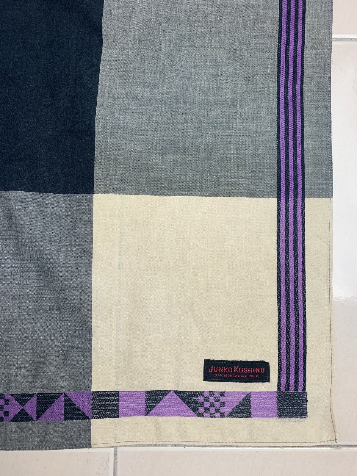 Mr. Junko Junko Koshino Handkerchief Pocketsquares Size ONE SIZE - 4 Thumbnail