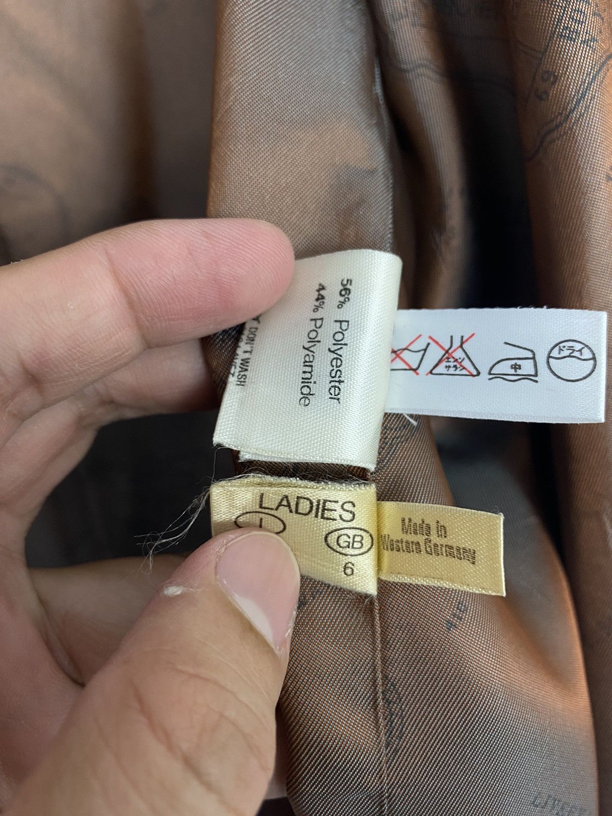 Etienne Aigner Rare‼️ Vintage Etienne Aigner Trench Coat Made West Germany Size L / US 10 / IT 46 - 8 Thumbnail
