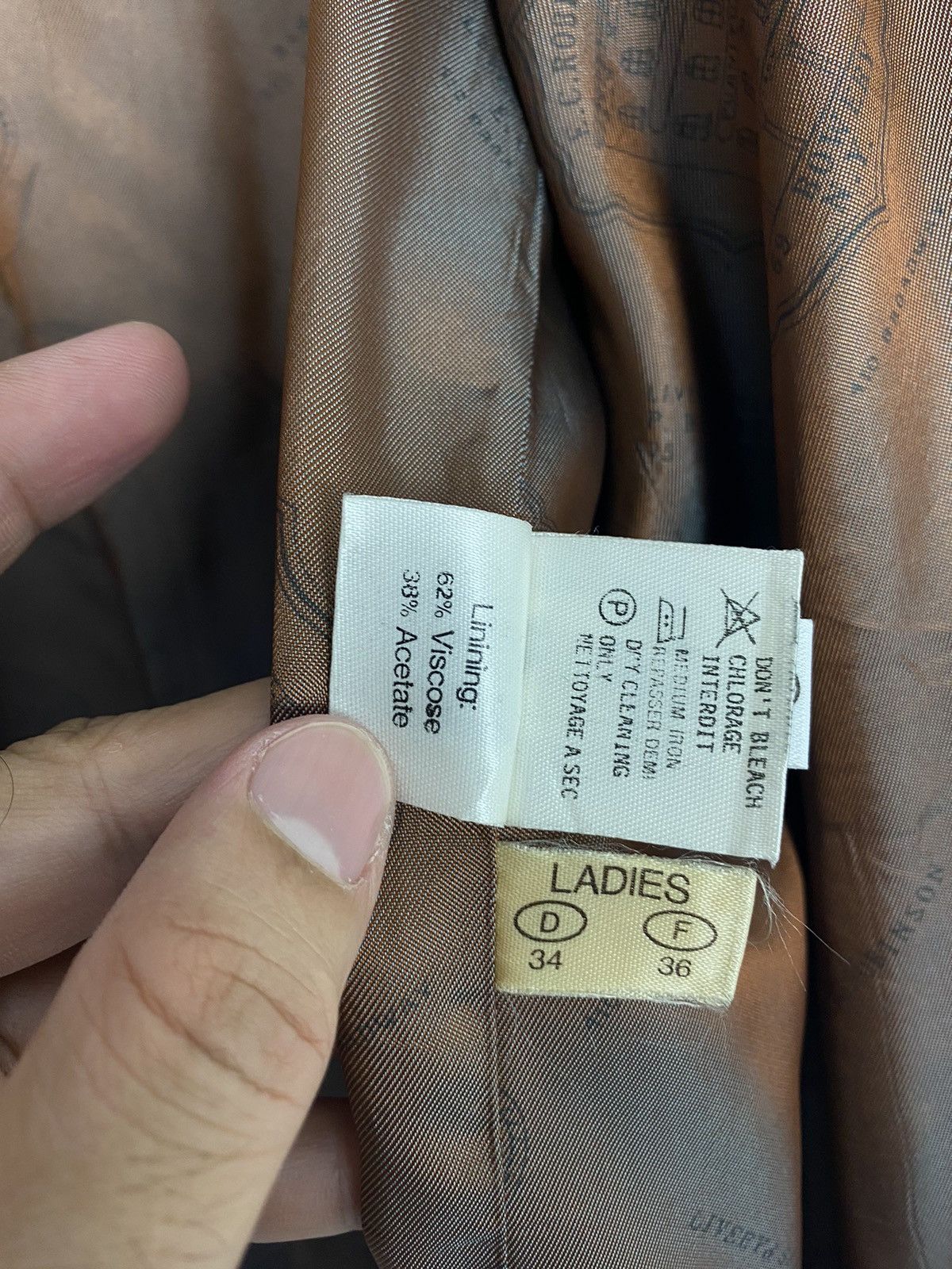 Etienne Aigner Rare‼️ Vintage Etienne Aigner Trench Coat Made West Germany Size L / US 10 / IT 46 - 7 Thumbnail