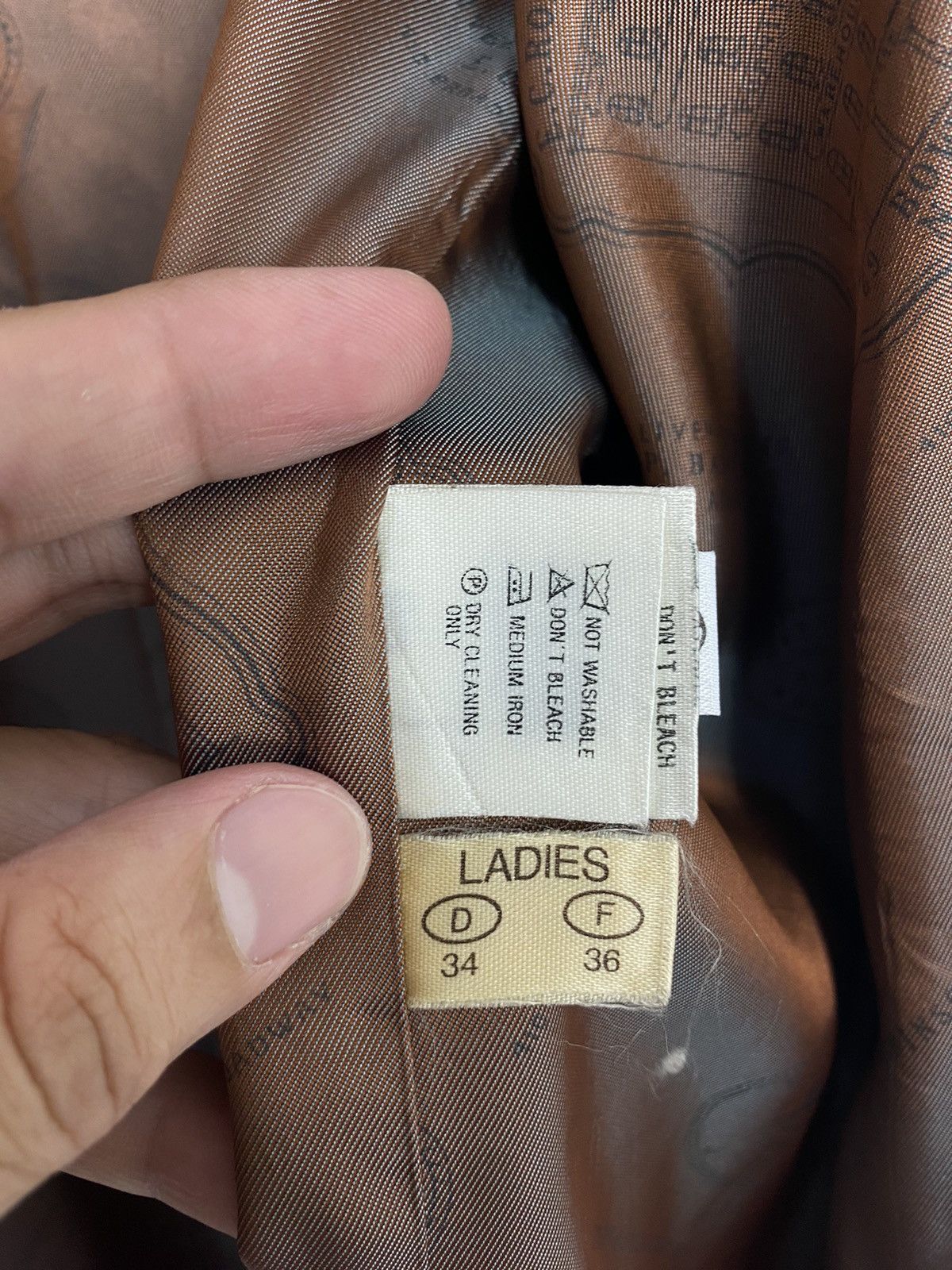 Etienne Aigner Rare‼️ Vintage Etienne Aigner Trench Coat Made West Germany Size L / US 10 / IT 46 - 6 Thumbnail