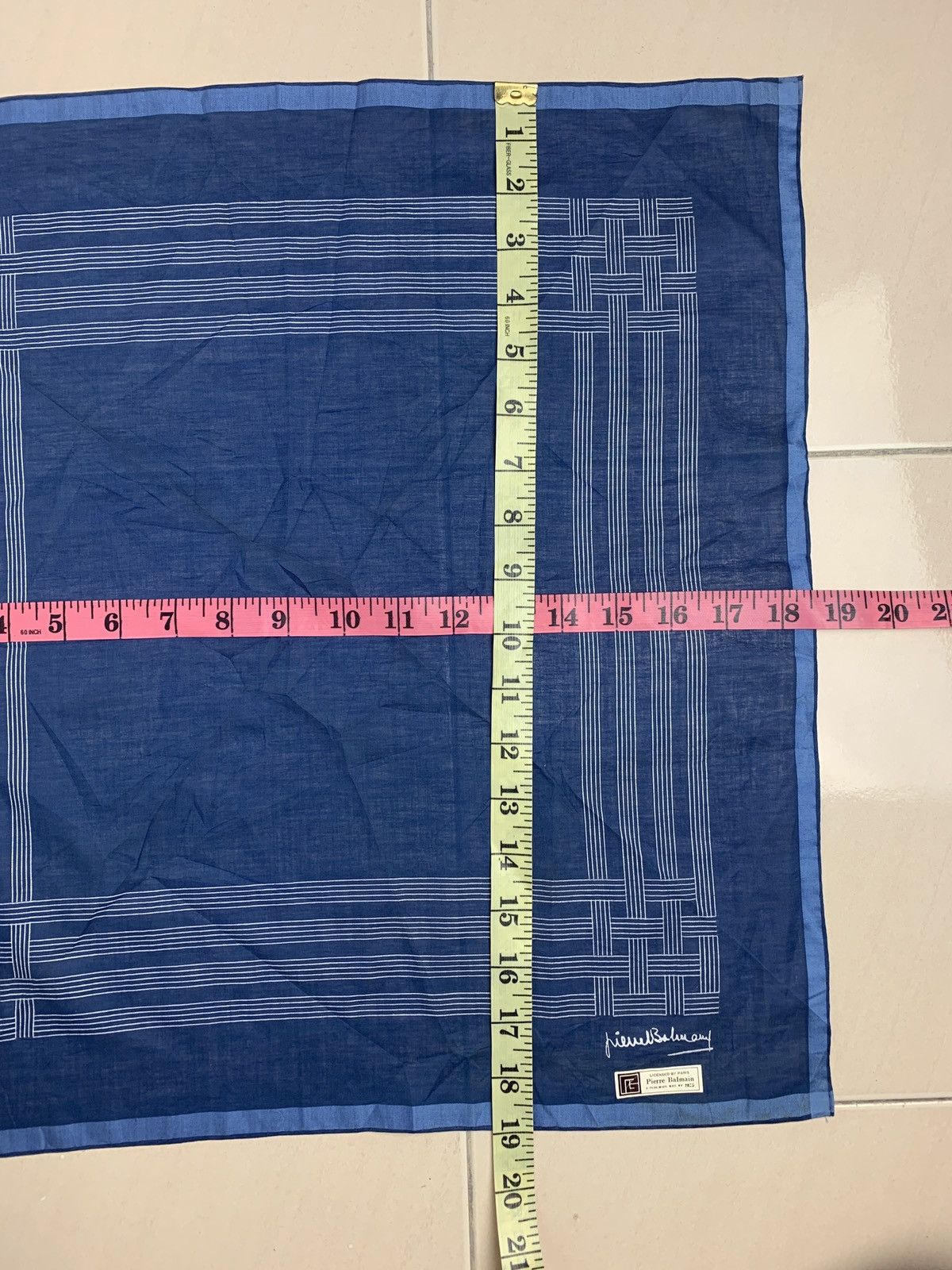 Pierre Balmain Pierre Balmain Handkerchief Pocketsquares Size ONE SIZE - 8 Thumbnail