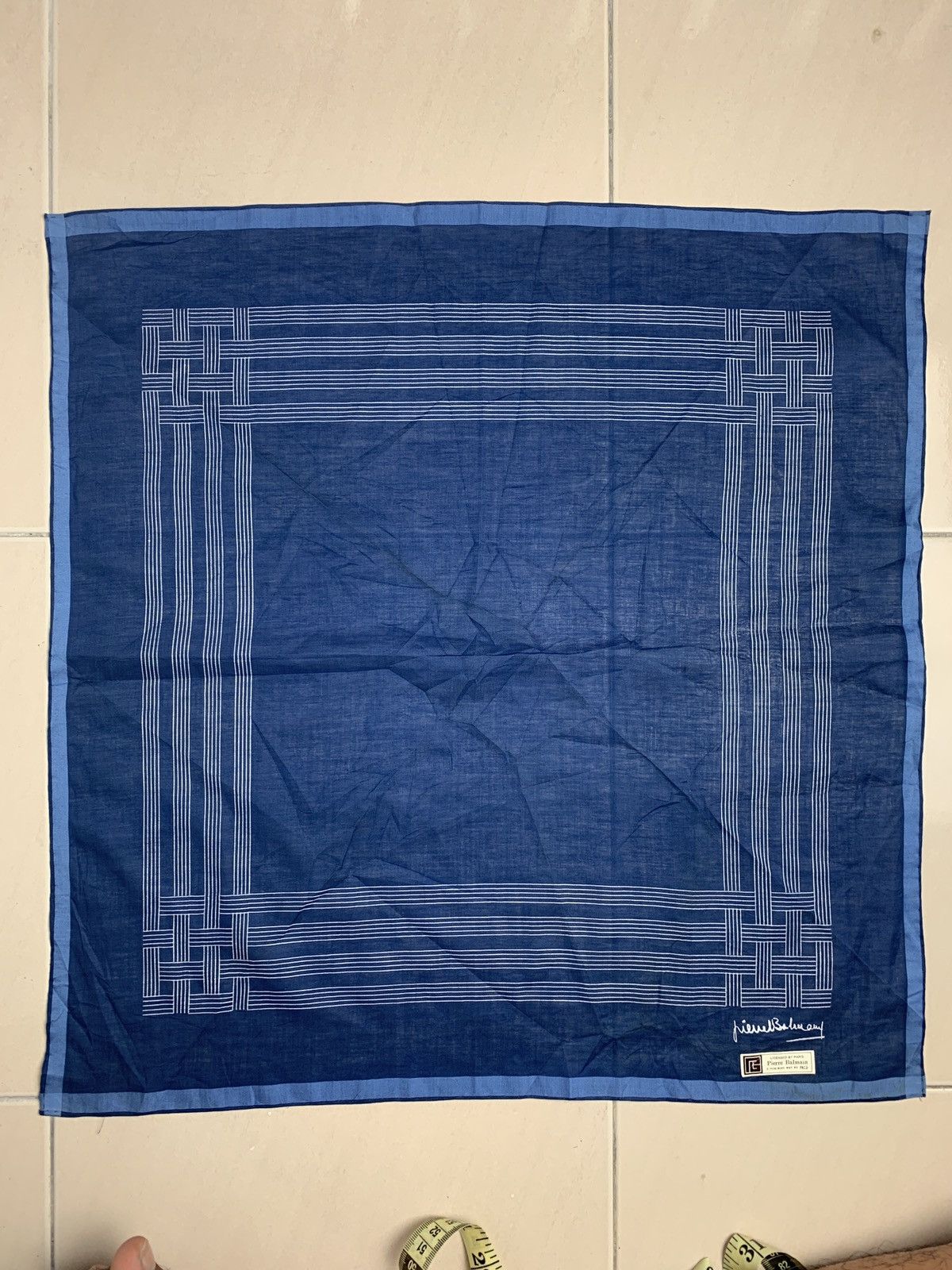 Pierre Balmain Pierre Balmain Handkerchief Pocketsquares Size ONE SIZE - 3 Thumbnail