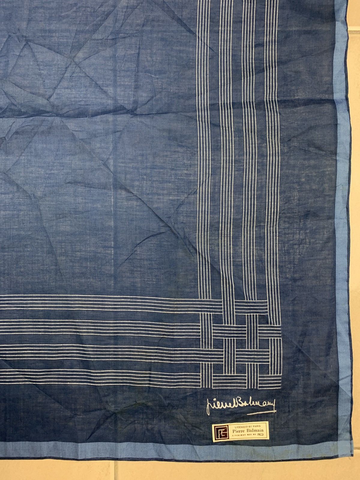 Pierre Balmain Pierre Balmain Handkerchief Pocketsquares Size ONE SIZE - 4 Thumbnail