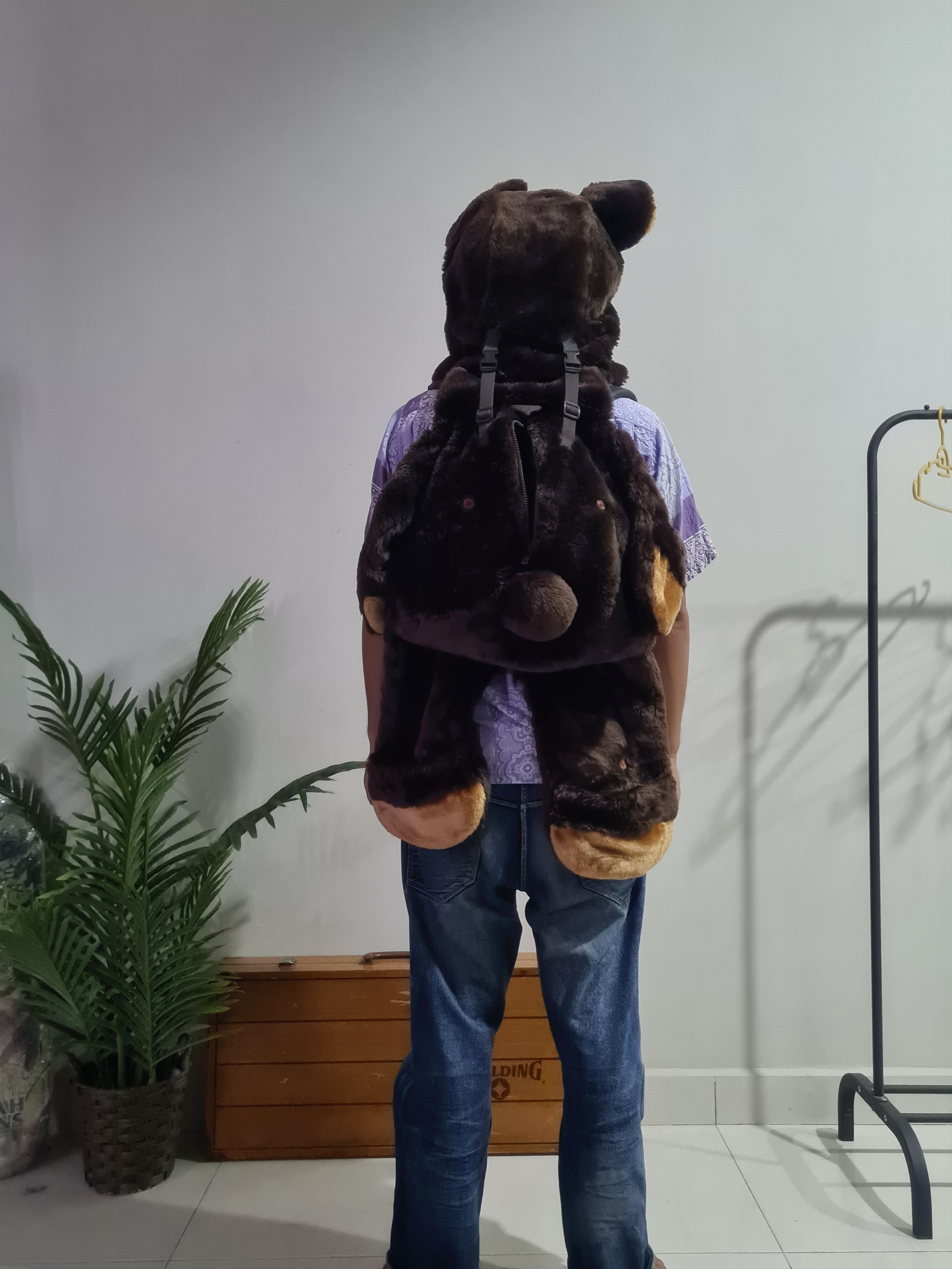 Other Unbranded big brown bear backpack Size ONE SIZE - 1 Thumbnail