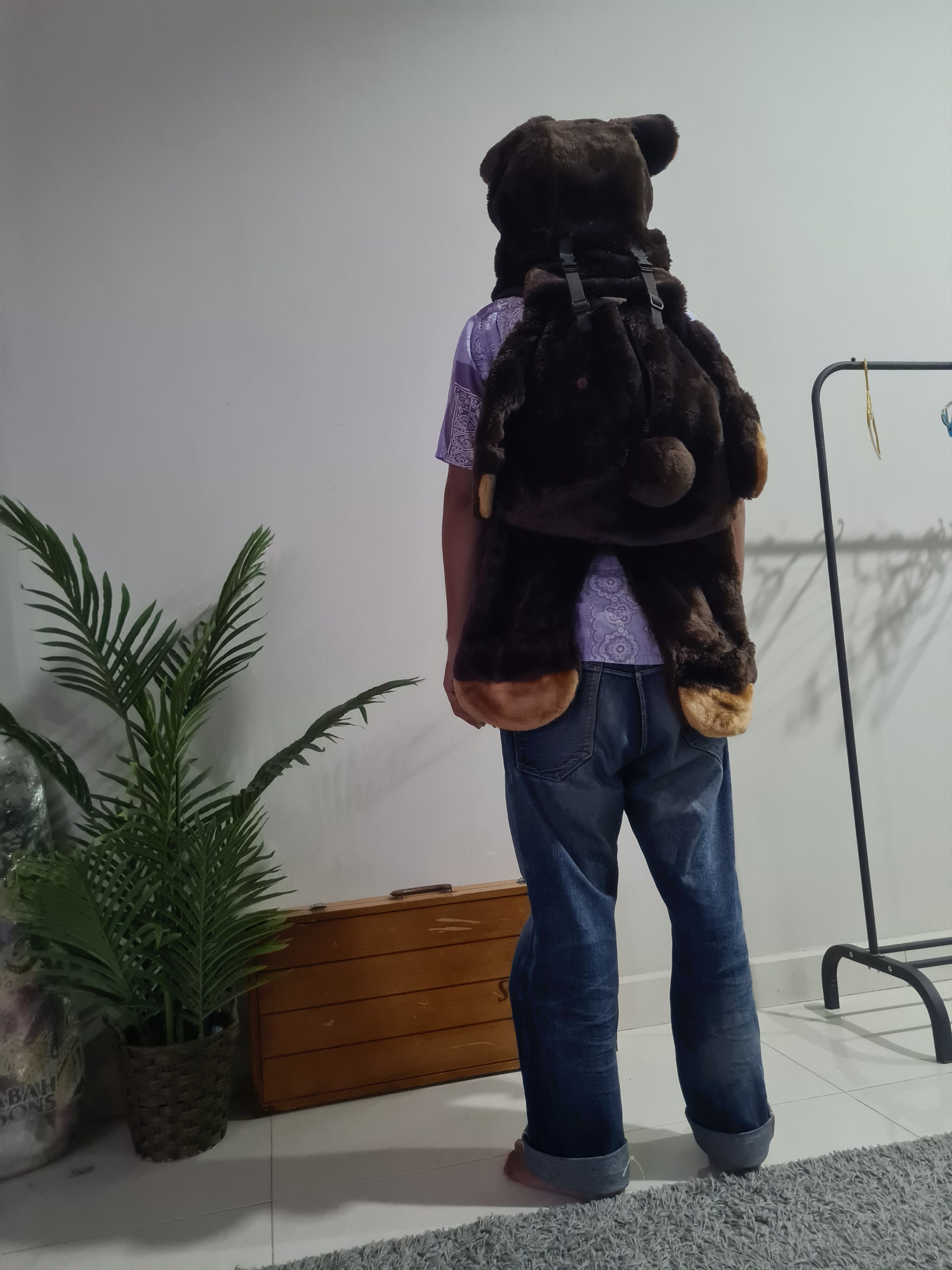 Other Unbranded big brown bear backpack Size ONE SIZE - 10 Thumbnail