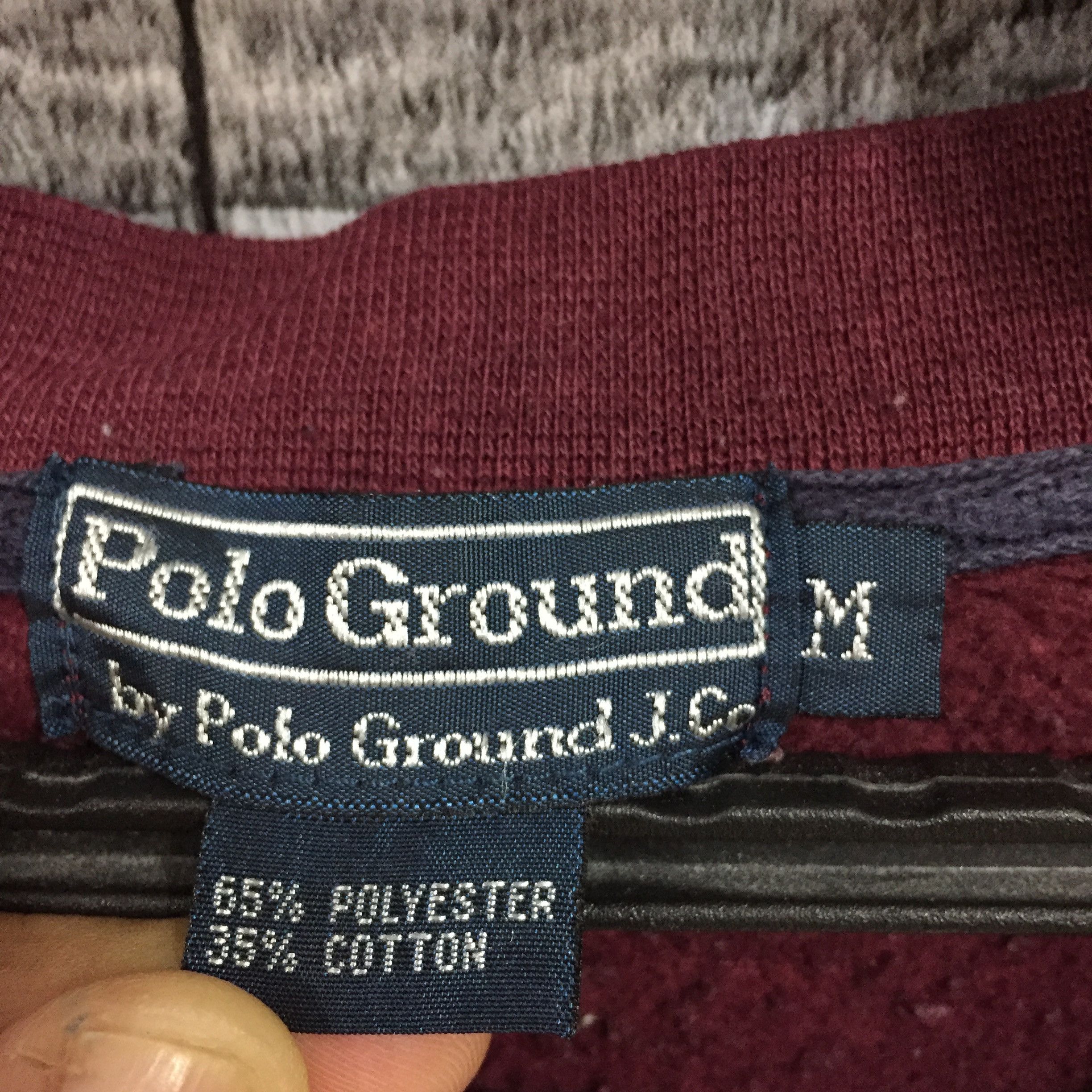 Japanese Brand Polo Ground sweatshirt small logo size M Size US M / EU 48-50 / 2 - 4 Thumbnail