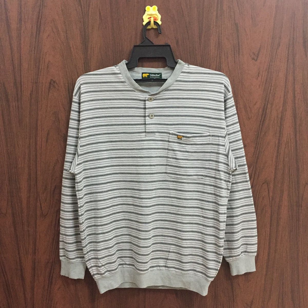 Golden Bear Vintage Golden Bear sweatshirt stripe pocket size M Size US M / EU 48-50 / 2 - 1 Thumbnail