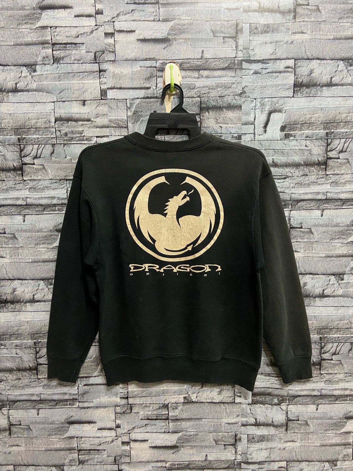 Vintage Vintage Dragon Optical sweatshirt big logo Size US M / EU 48-50 / 2 - 1 Thumbnail