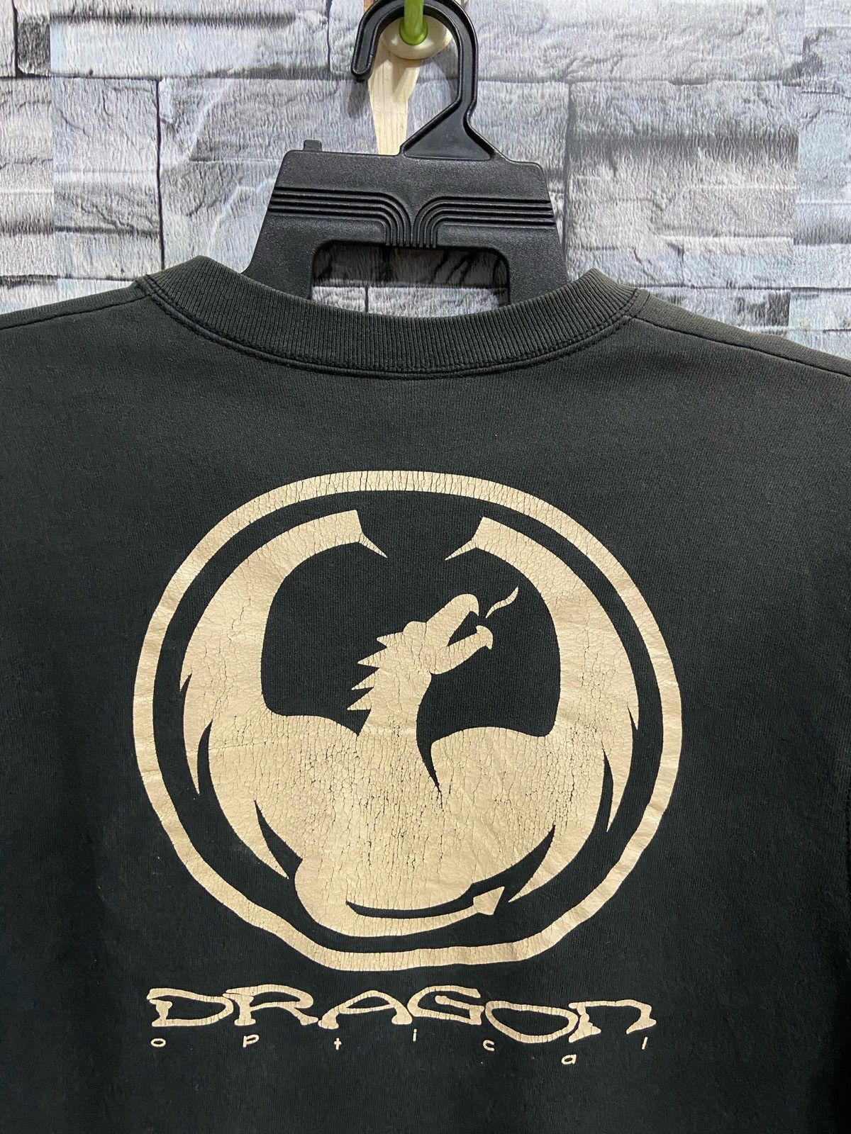 Vintage Vintage Dragon Optical sweatshirt big logo Size US M / EU 48-50 / 2 - 2 Thumbnail