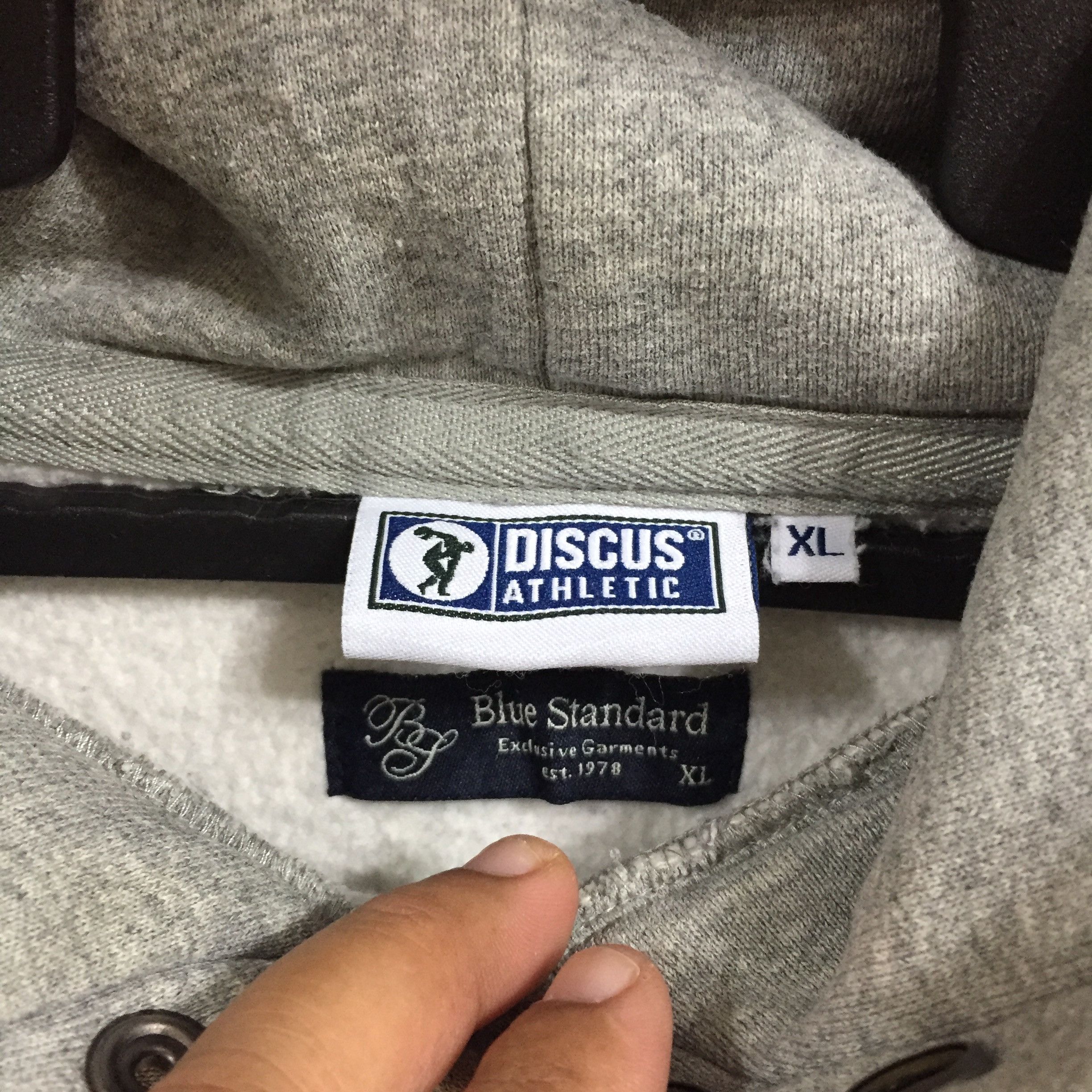 Vintage Vintage Discus Athletic x Blue Standart plain size XL Size US XL / EU 56 / 4 - 4 Thumbnail