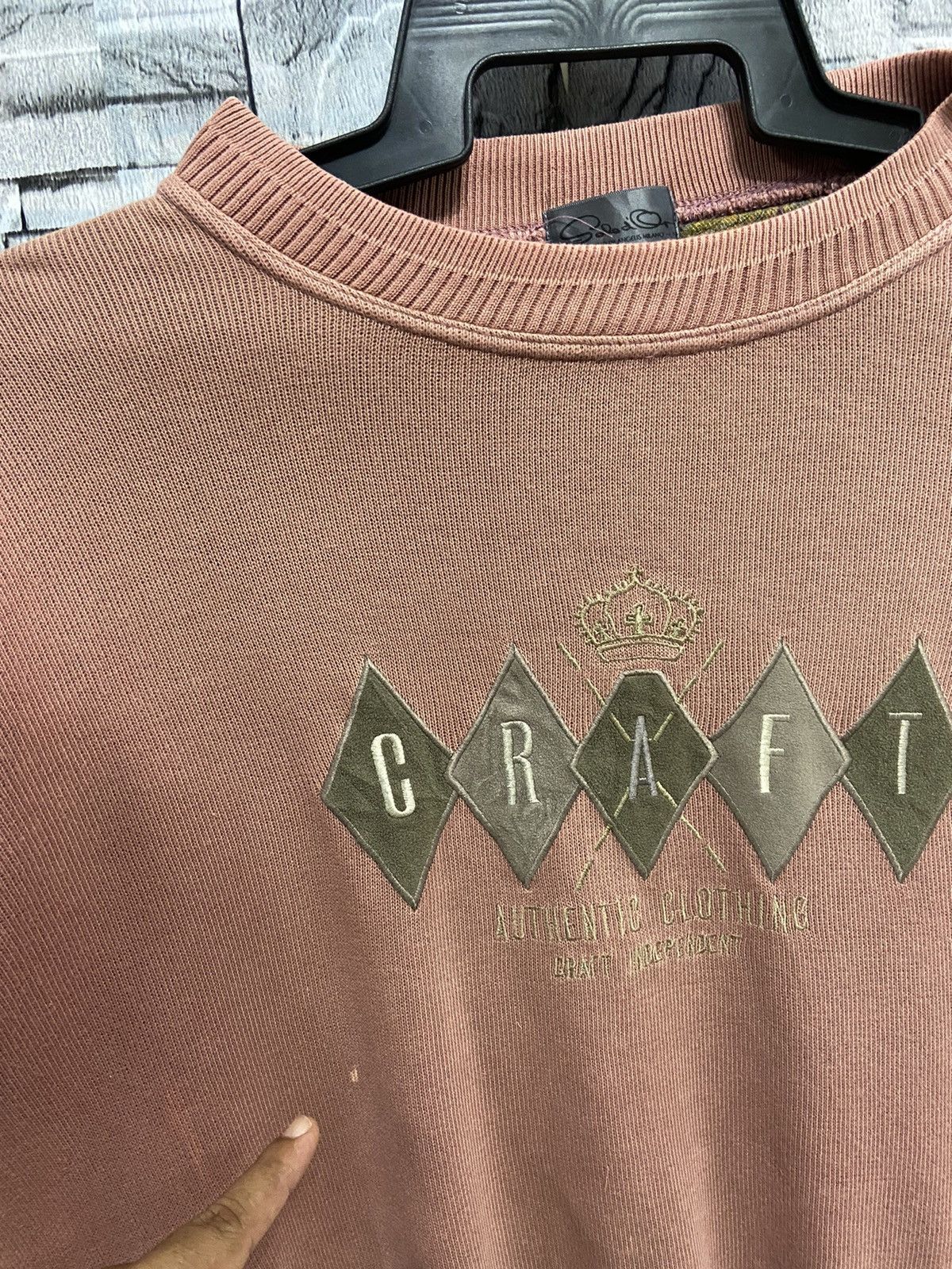 Vintage Vintage Milano sweatshirt spell out Craft embroidered Size US M / EU 48-50 / 2 - 4 Thumbnail