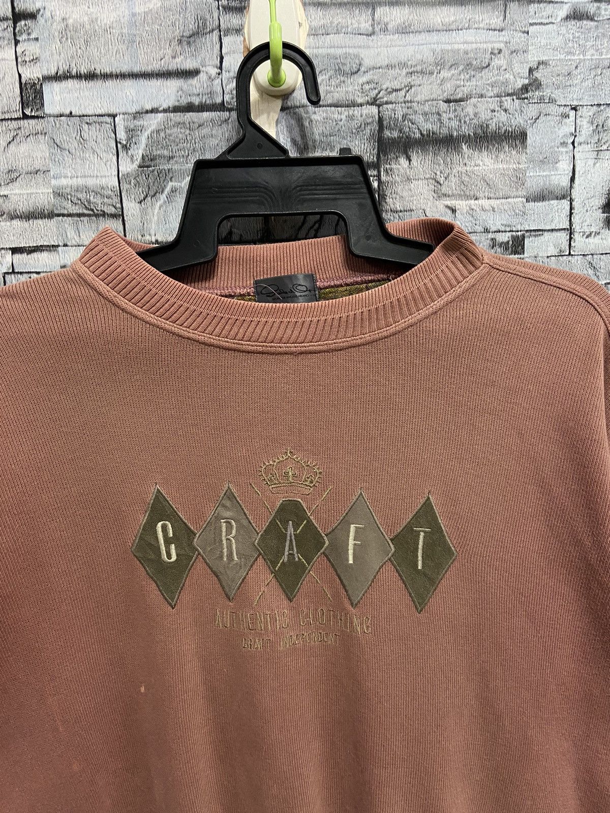 Vintage Vintage Milano sweatshirt spell out Craft embroidered Size US M / EU 48-50 / 2 - 3 Thumbnail