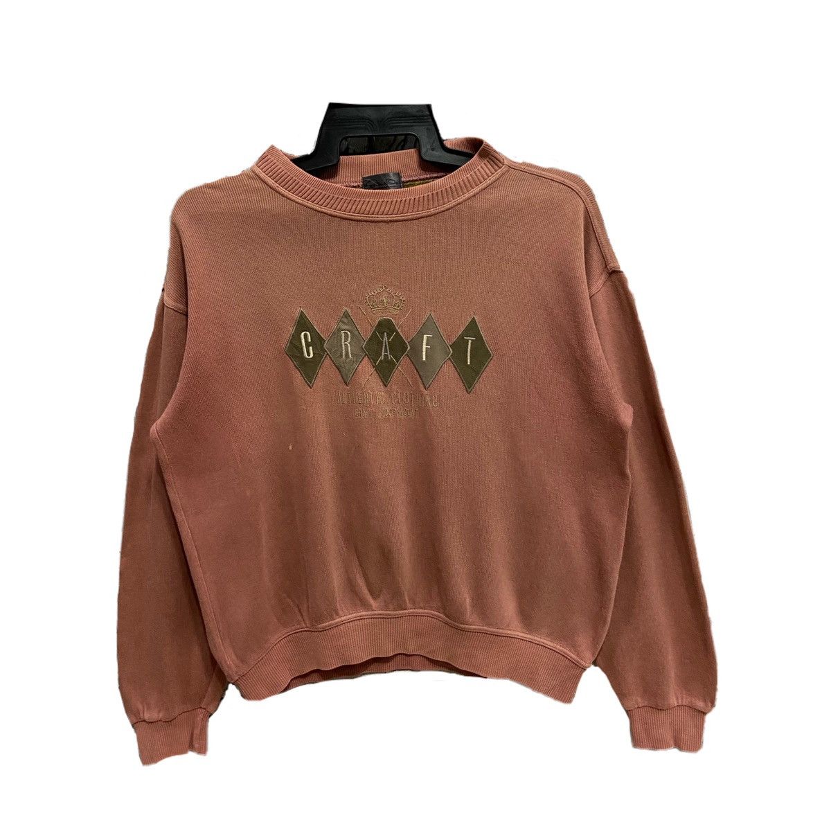 Vintage Vintage Milano sweatshirt spell out Craft embroidered Size US M / EU 48-50 / 2 - 1 Thumbnail