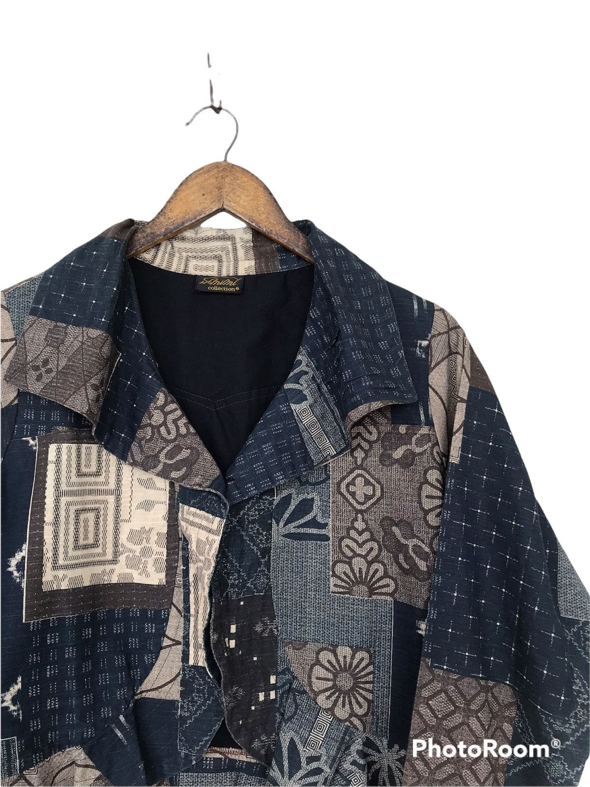 Issey Miyake 💥Vintage Japanese Style Sashiko Patchwork Jacket Size M / US 6-8 / IT 42-44 - 5 Thumbnail