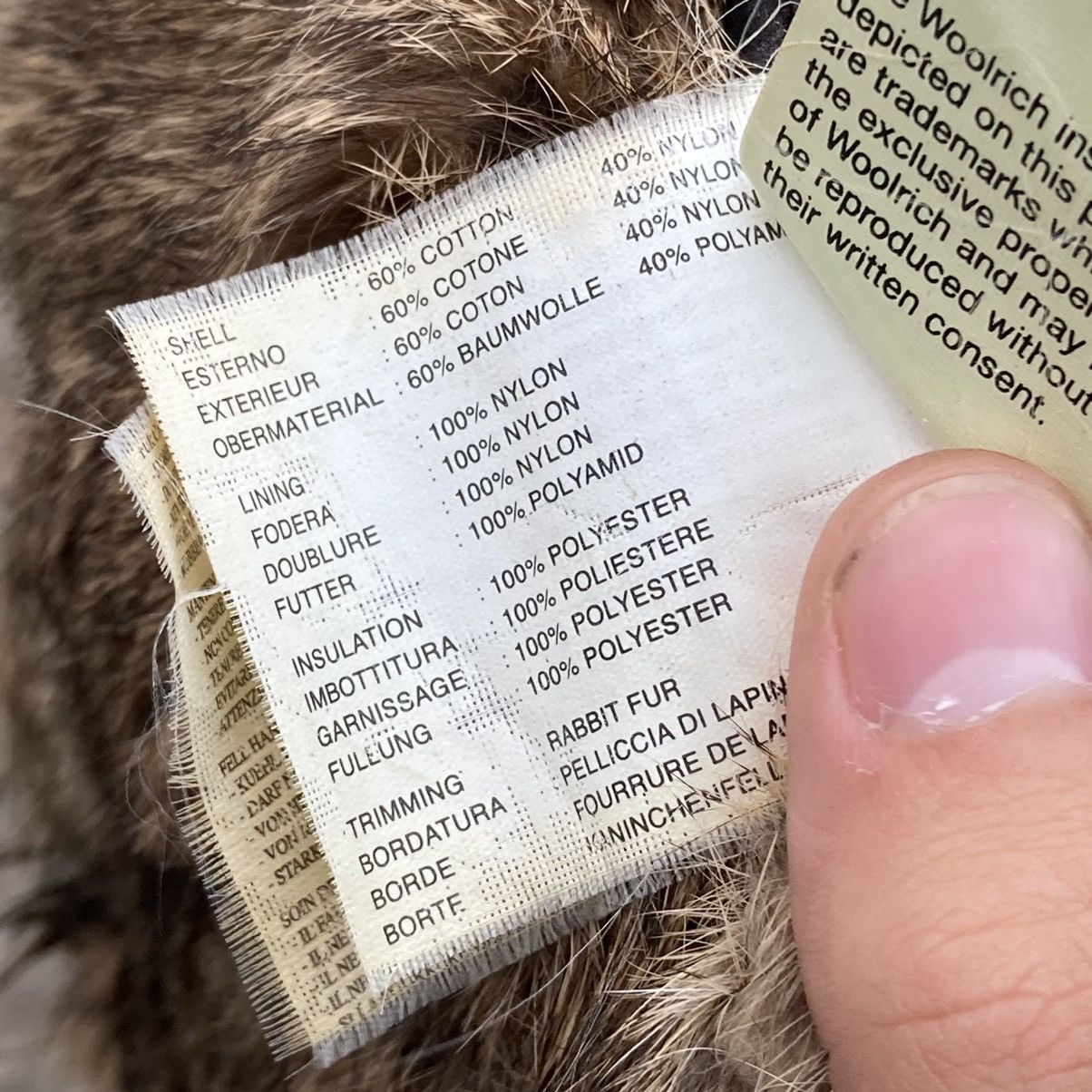 Woolrich Woolen Mills Woolrich Earflap rabbit fur hat Size ONE SIZE - 12 Thumbnail