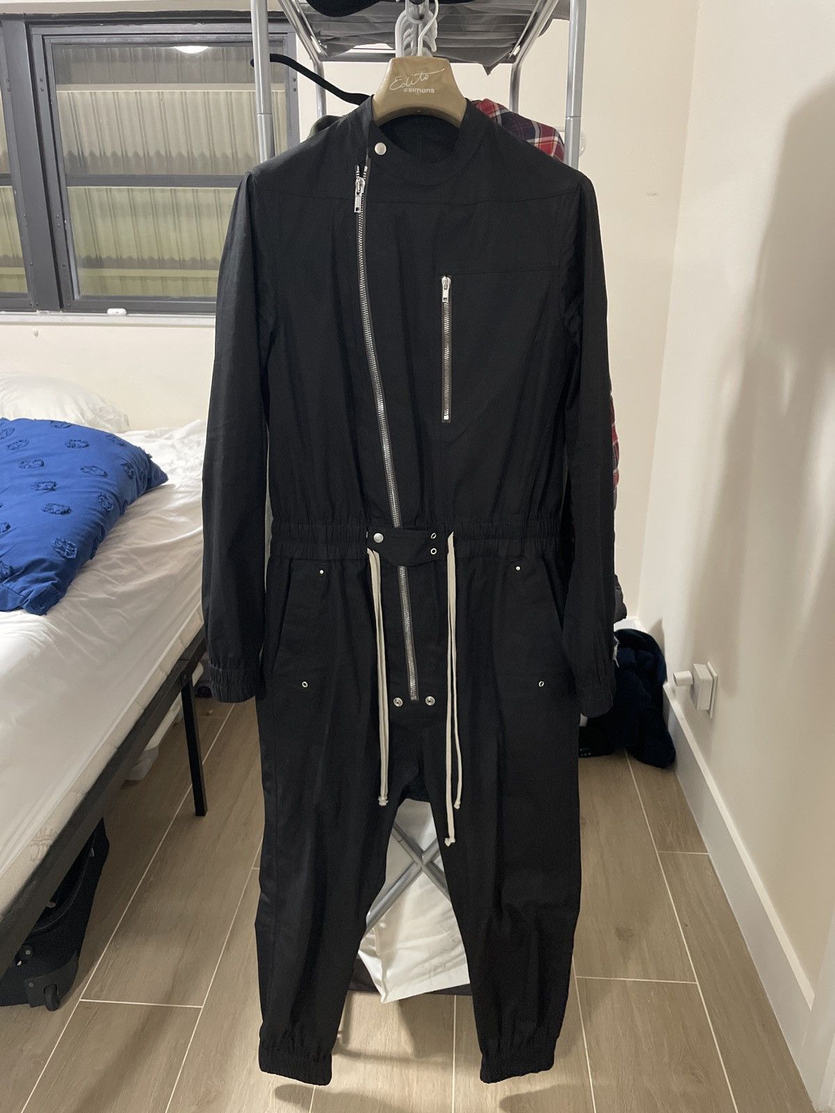 Rick Owens × Rick Owens Drkshdw Rick Owens SS21 Phlegethon Gary Flightsuit  | Grailed