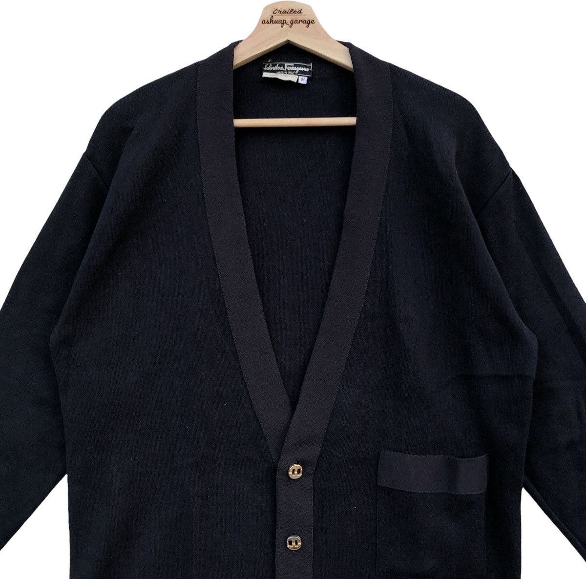 Salvatore Ferragamo Italian Designer Salvatore Ferragamo Oversized Cardigan Size US L / EU 52-54 / 3 - 2 Thumbnail