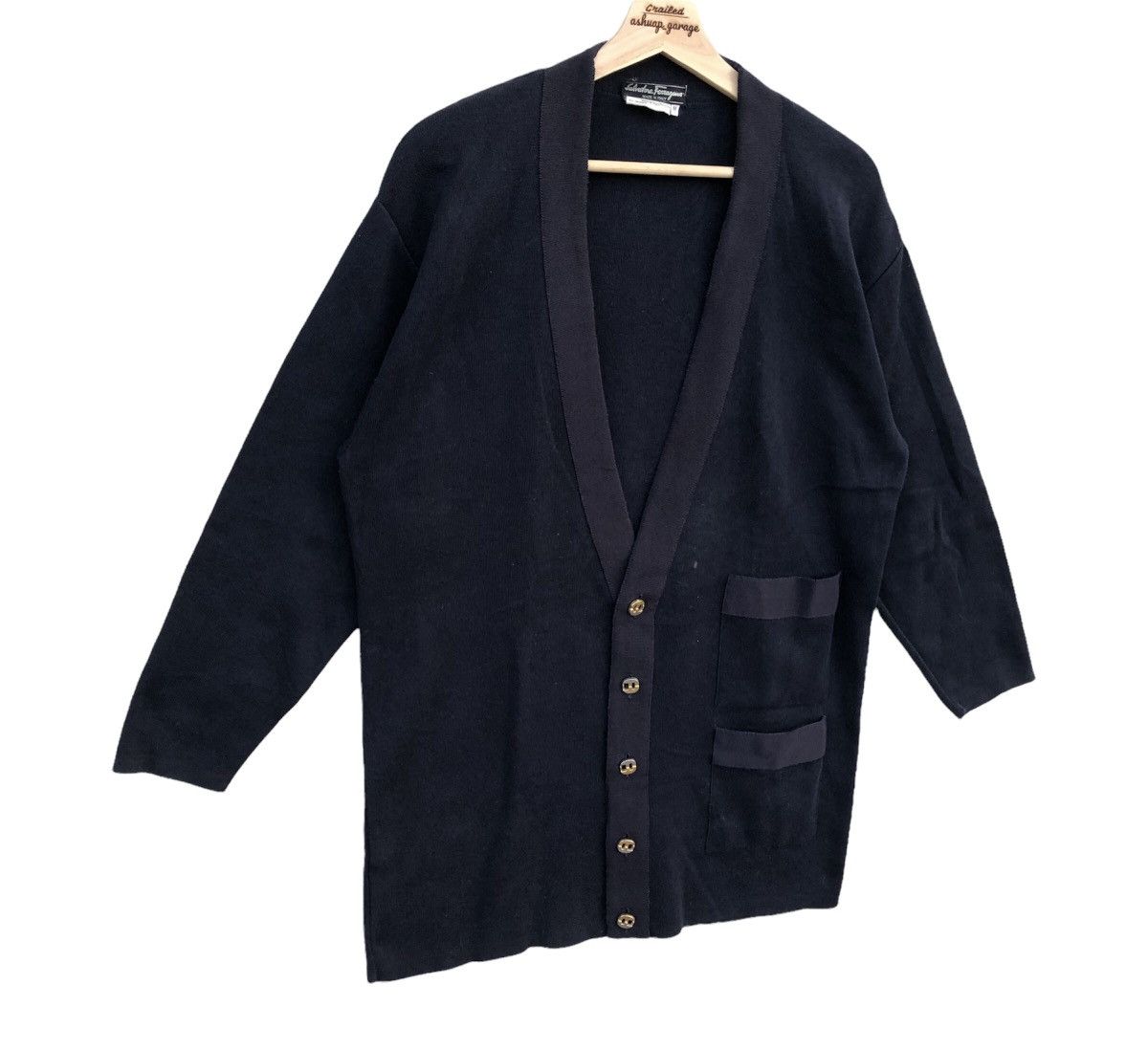 Salvatore Ferragamo Italian Designer Salvatore Ferragamo Oversized Cardigan Size US L / EU 52-54 / 3 - 6 Thumbnail