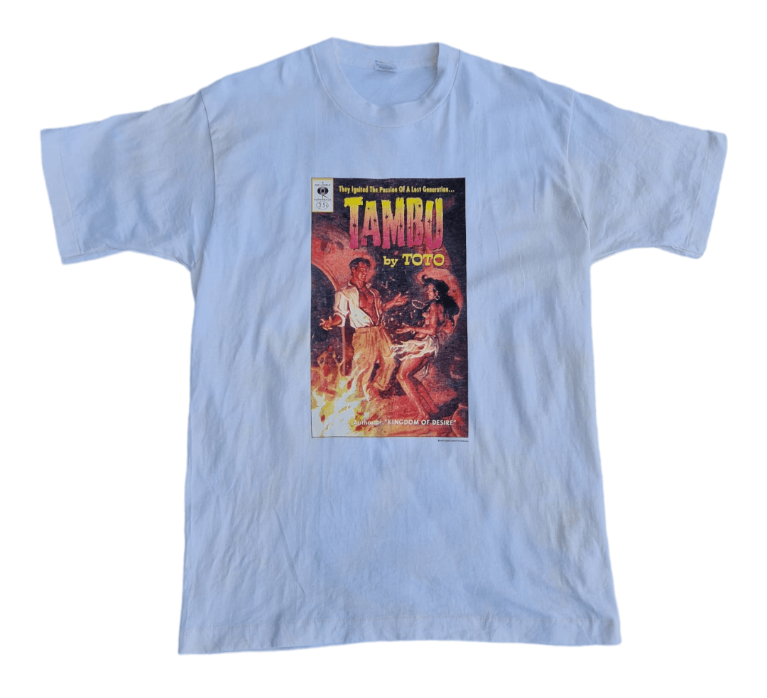 Vintage Tour Tee Rock Band Tambu By Toto 1995 Niceman