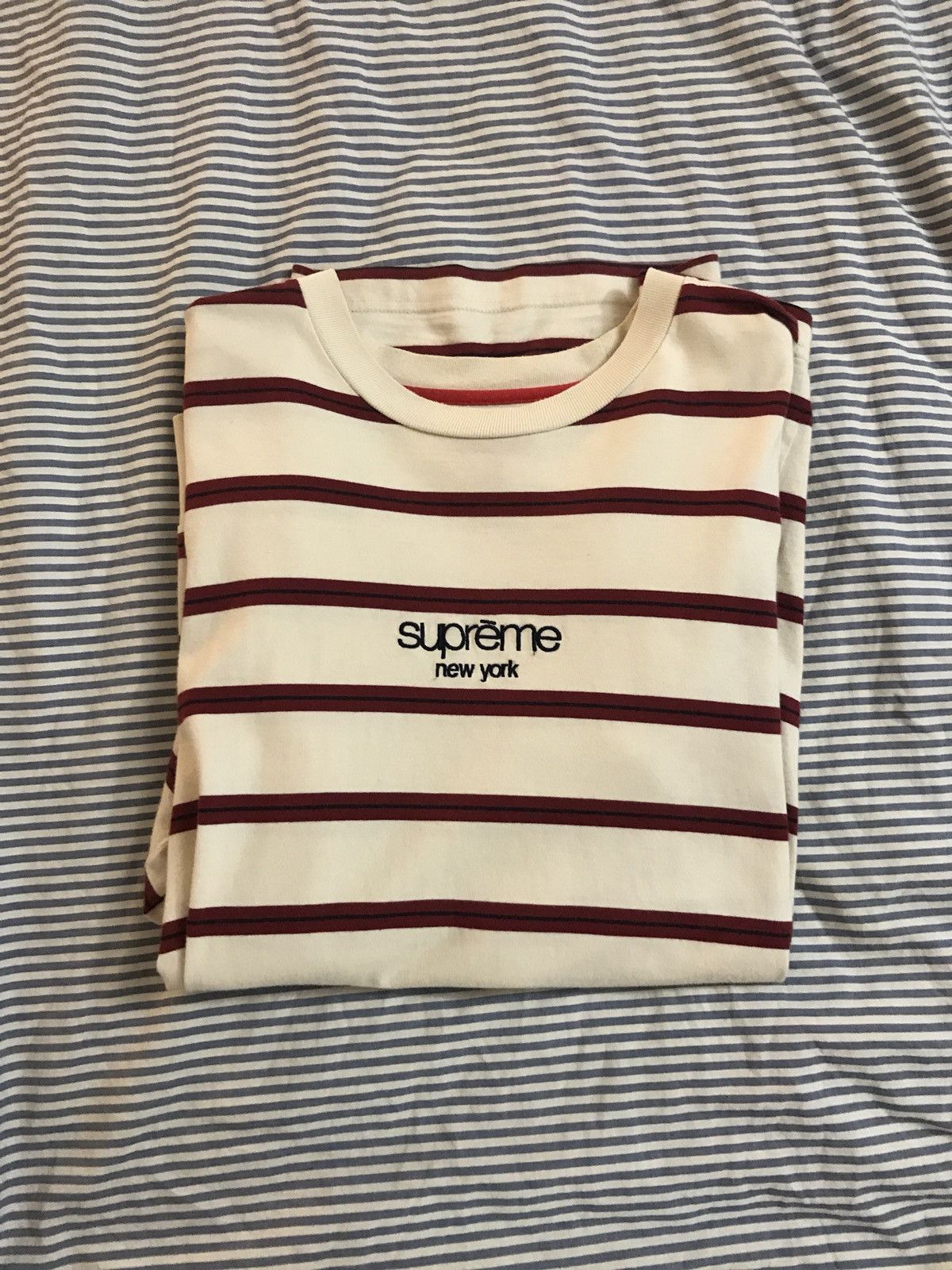 Supreme Classic Logo L S Top | Grailed