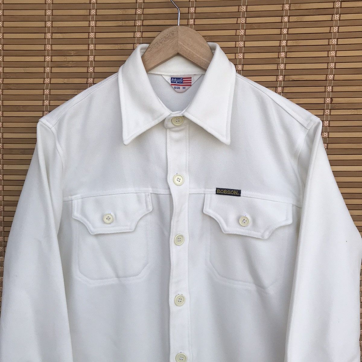 Vintage 80s Bobson western cowboy buttom up