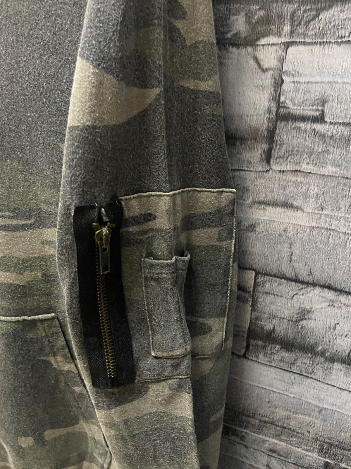 Vintage Vintage asos Hoodie army green xs fit XL Size US XL / EU 56 / 4 - 6 Thumbnail