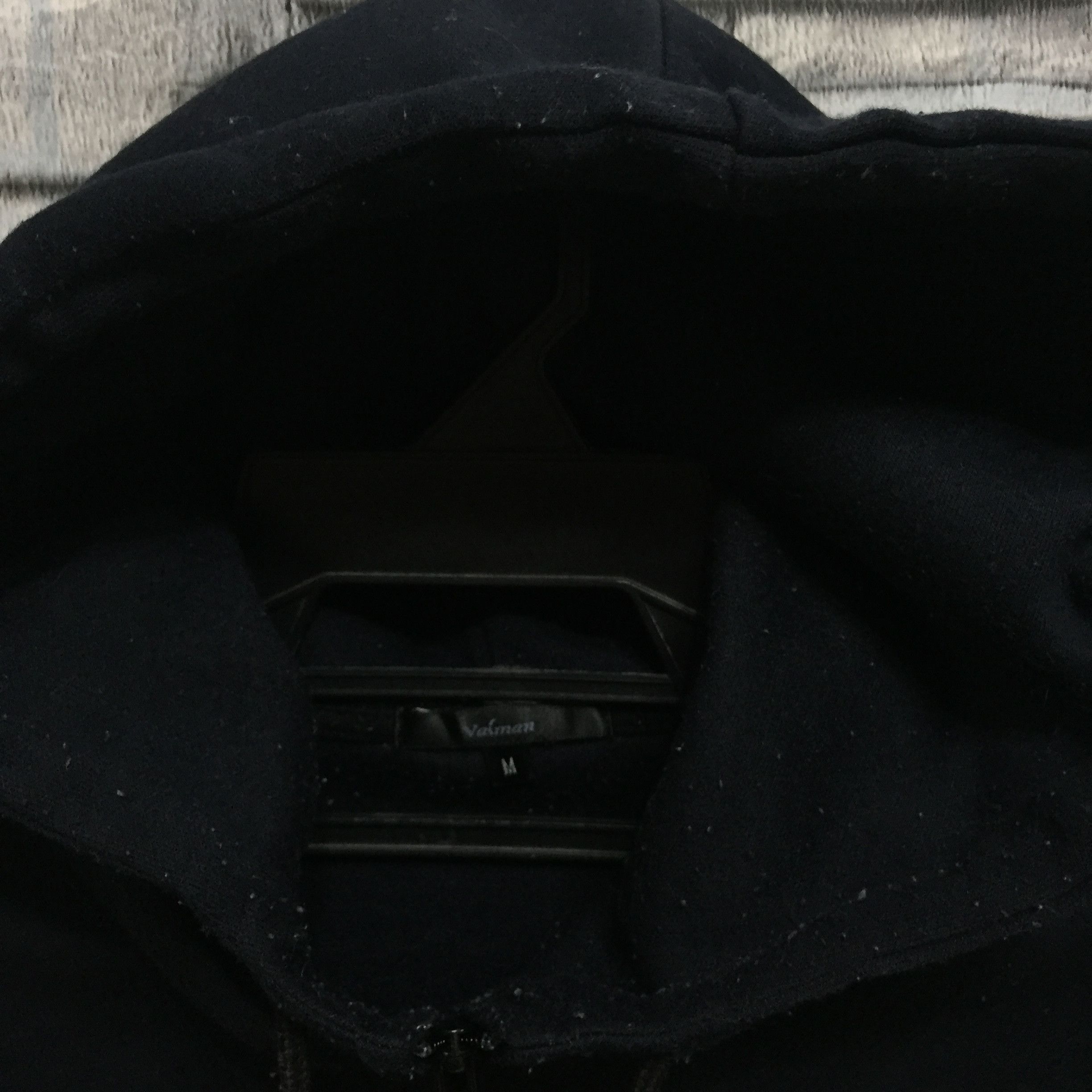 Japanese Brand Valman hoodie plain size M dark blue Size US M / EU 48-50 / 2 - 3 Thumbnail