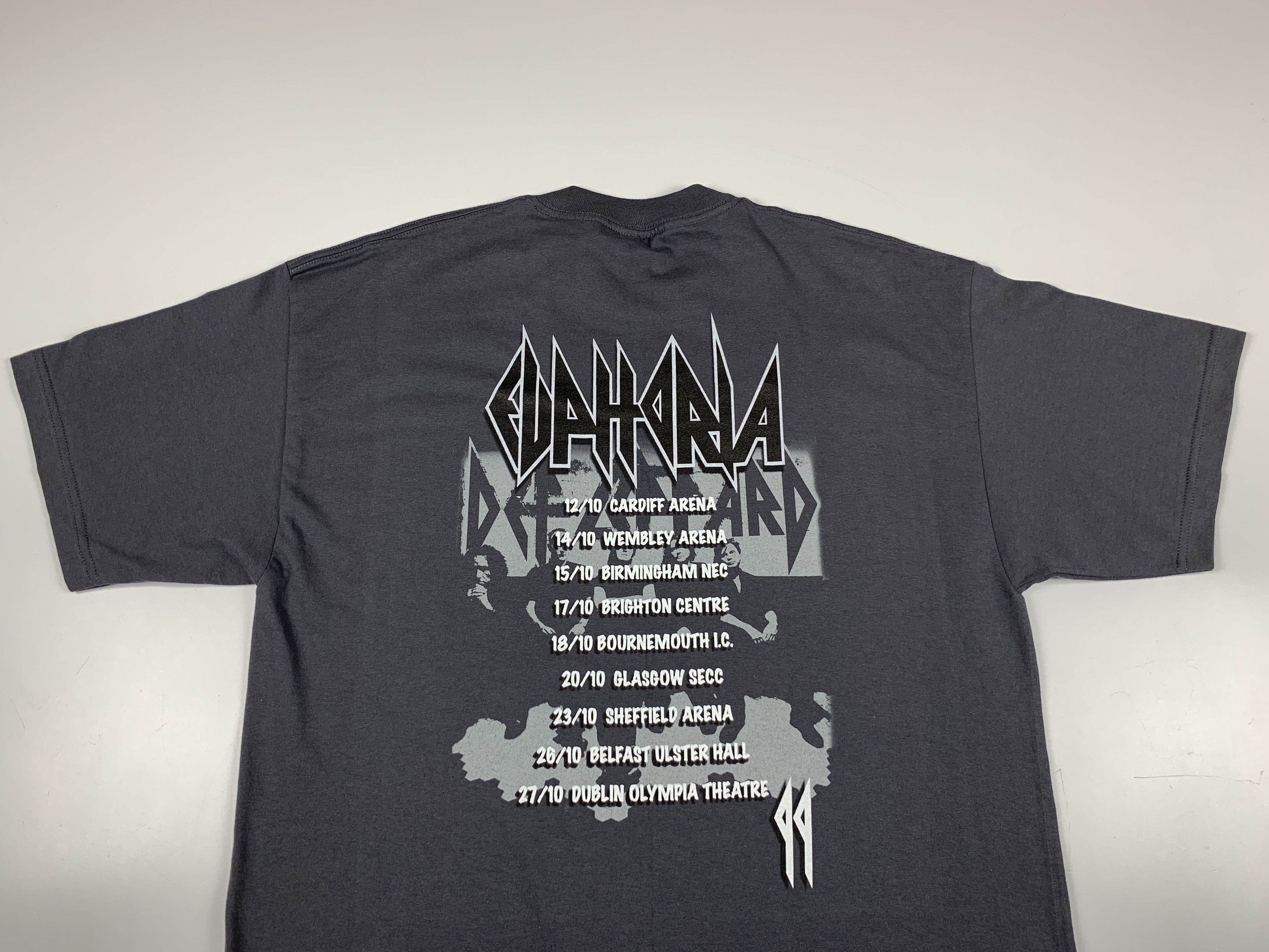 Alstyle 90's Def Leppard Euphoria 1999 Vintage Men's T-shirt Size US XL / EU 56 / 4 - 7 Thumbnail