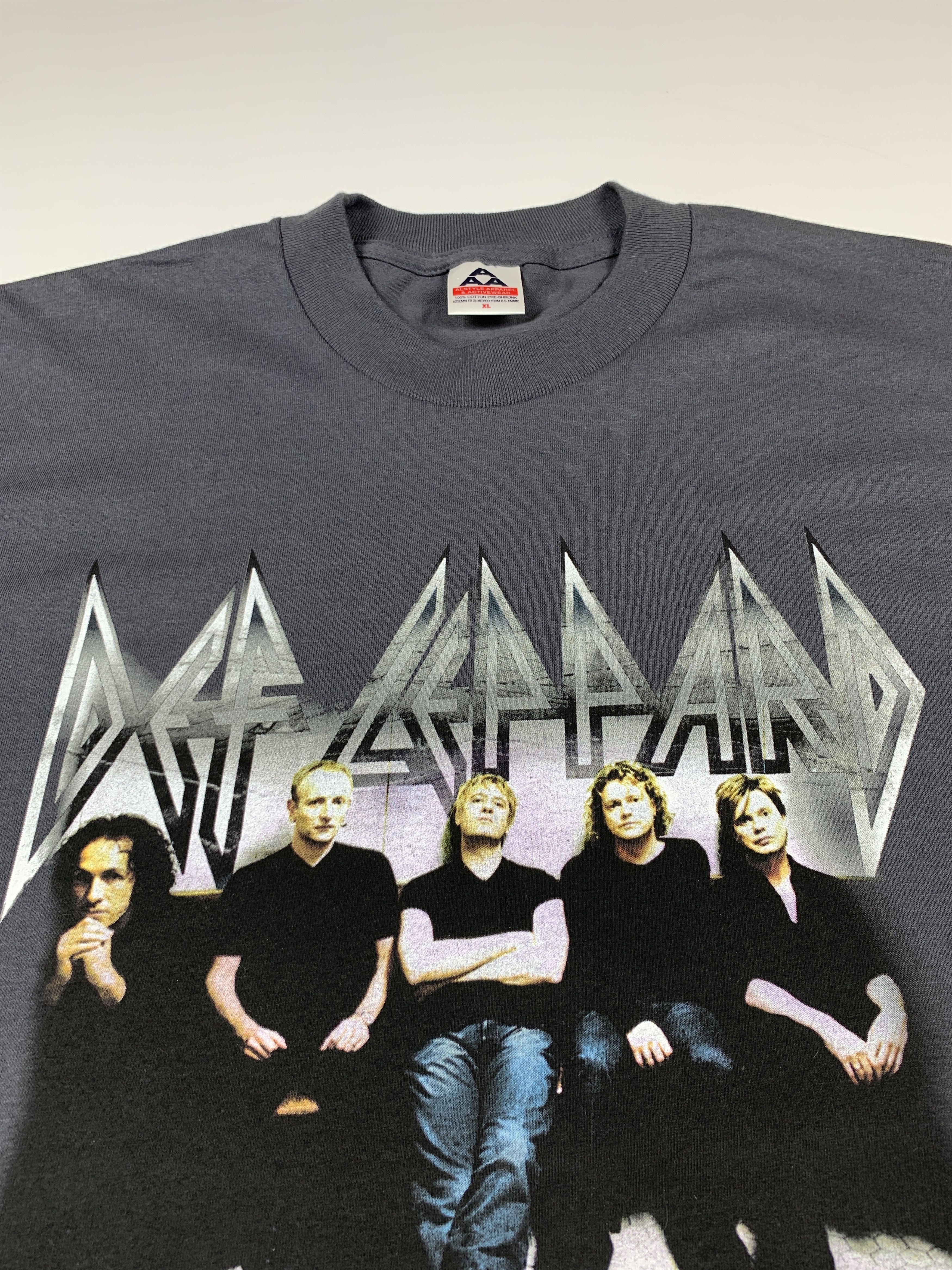 Alstyle 90's Def Leppard Euphoria 1999 Vintage Men's T-shirt Size US XL / EU 56 / 4 - 5 Thumbnail