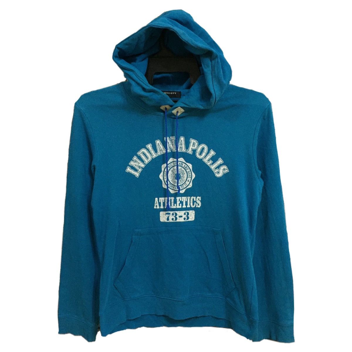 Boycott BOYCOTT hoodie spellout Indiana Polis size 3 fit M Size US M / EU 48-50 / 2 - 1 Thumbnail