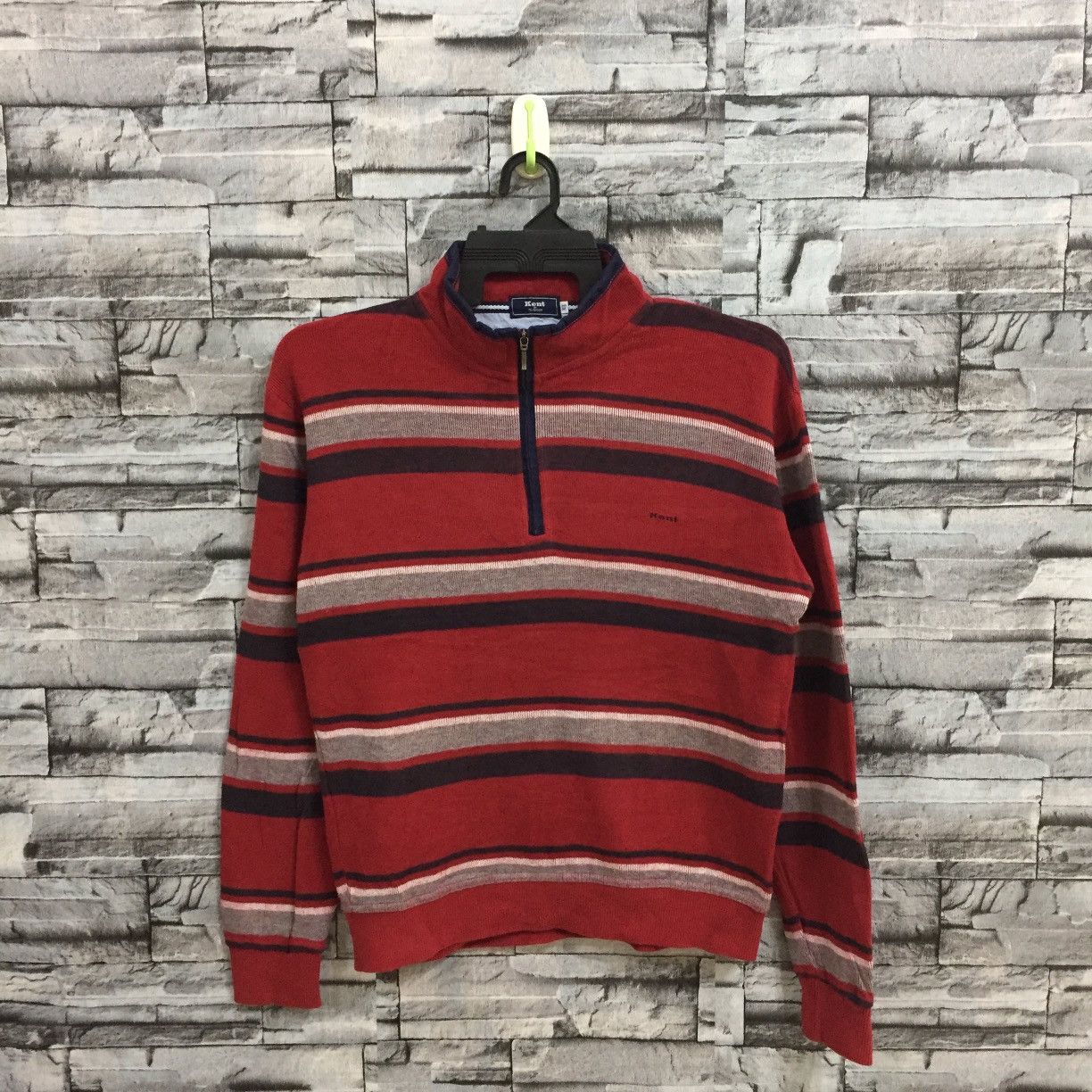 Japanese Brand Vintage Kent In Tradition sweatshirt stripe design Size US M / EU 48-50 / 2 - 1 Thumbnail