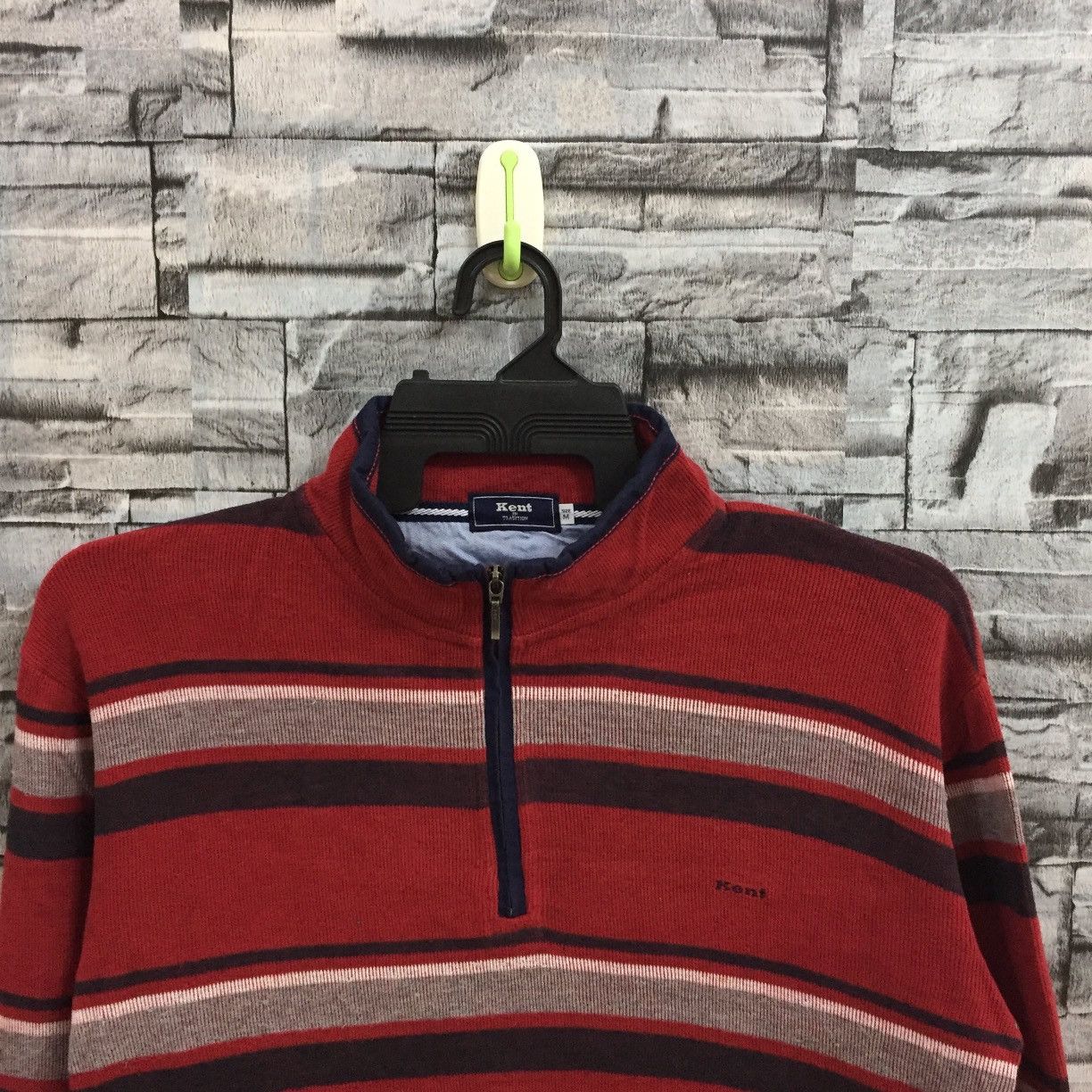 Japanese Brand Vintage Kent In Tradition sweatshirt stripe design Size US M / EU 48-50 / 2 - 2 Thumbnail