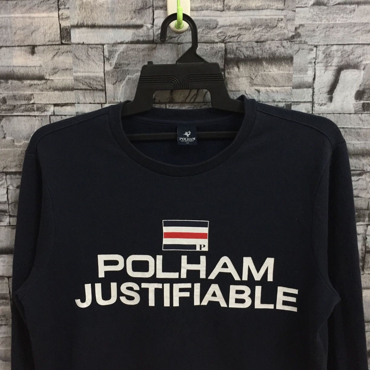 Vintage Vintage Polham sweatshirt spell out fit M Size US M / EU 48-50 / 2 - 2 Thumbnail
