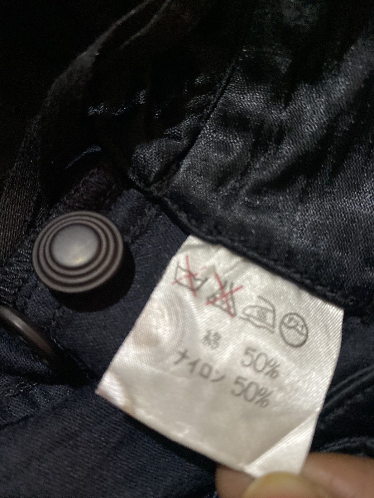 Issey Miyake 💥Vintage 90s Issey Miyake Buckle Back Stripe Pant Size 25" / US 0 / IT 36 - 8 Thumbnail