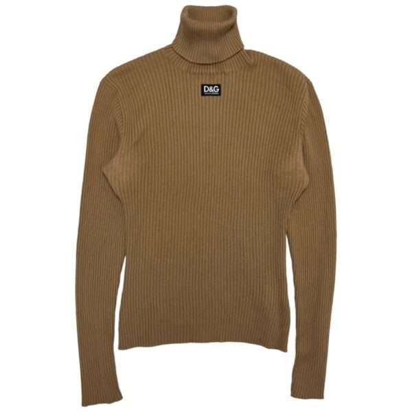 Vintage Dolce & Gabbana Striped Turtleneck