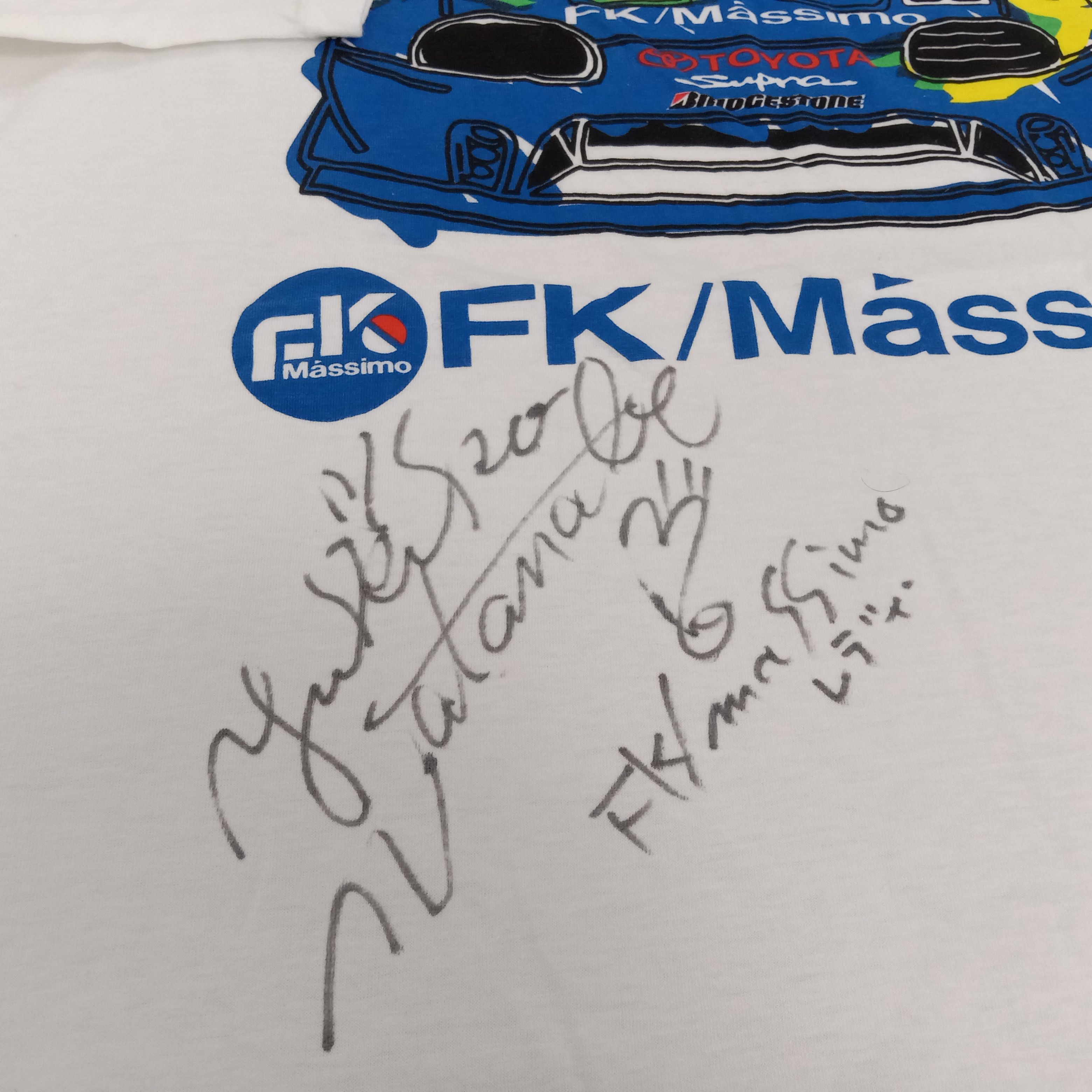 Japanese Brand FK MASSIMO Toyota Supra Racing Team Tshirt Size US L / EU 52-54 / 3 - 6 Thumbnail
