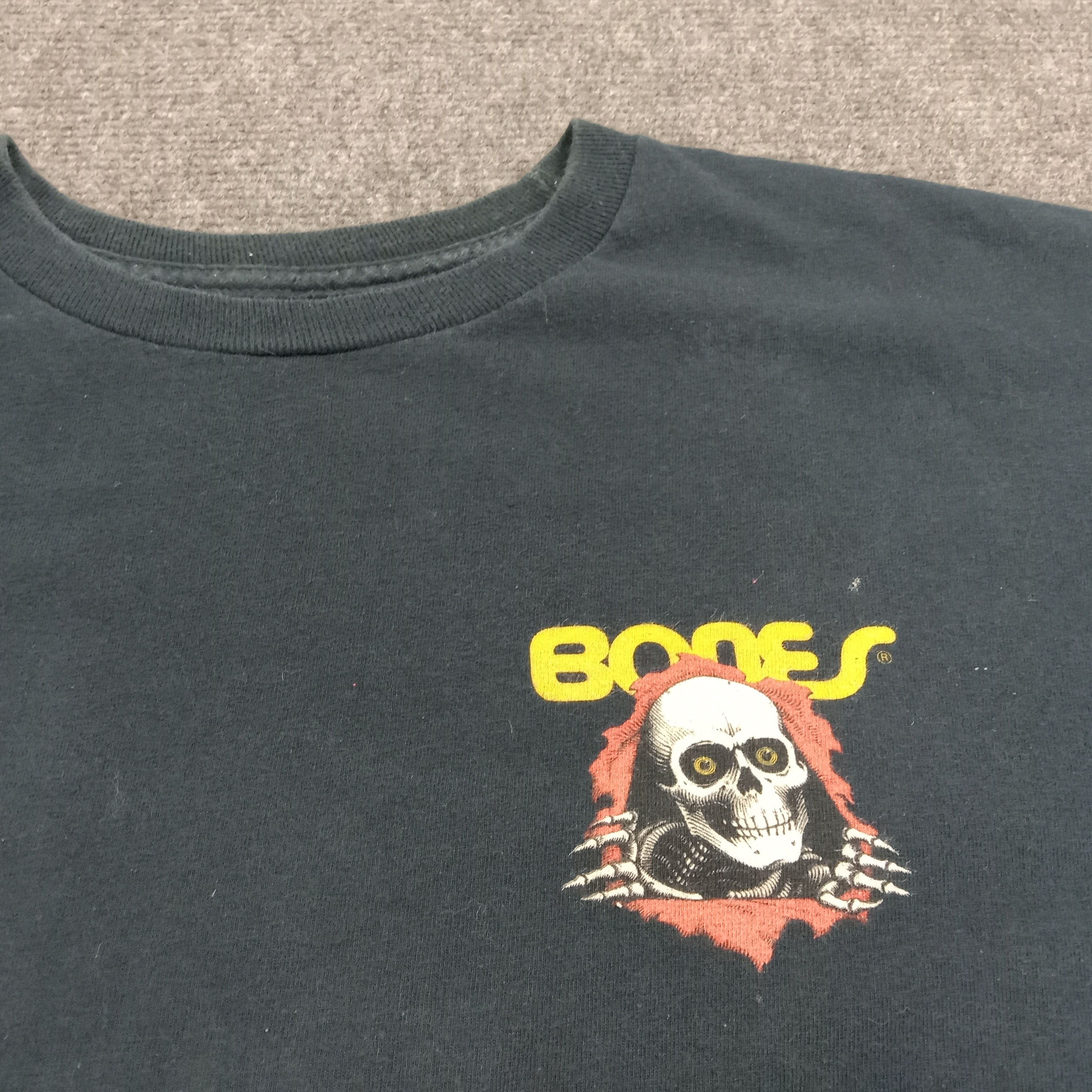 Bones × Powell Peralta × Vintage BONES Powell Peralta Skateboard Style Tshirt Size US M / EU 48-50 / 2 - 3 Thumbnail