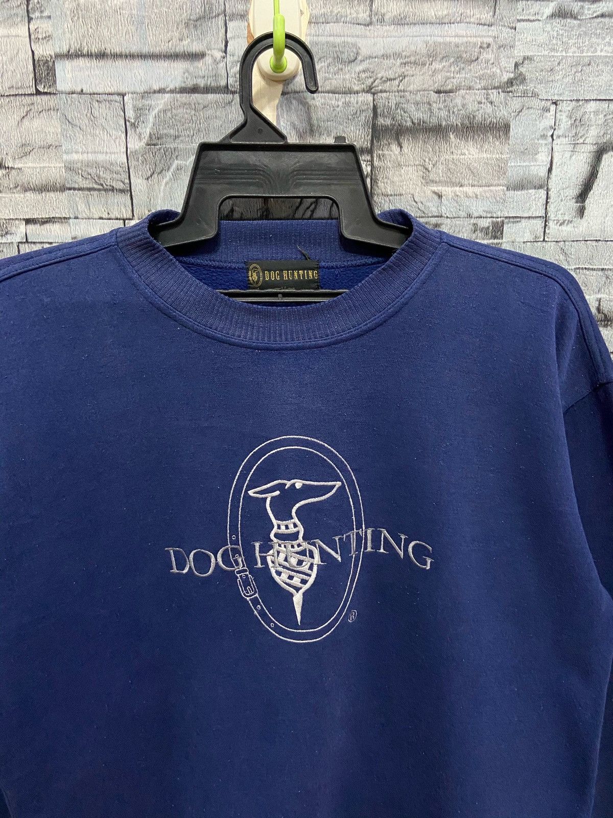 Vintage Vintage Dog Hunting sweatshirt big logo size LL fit L Size US L / EU 52-54 / 3 - 3 Thumbnail