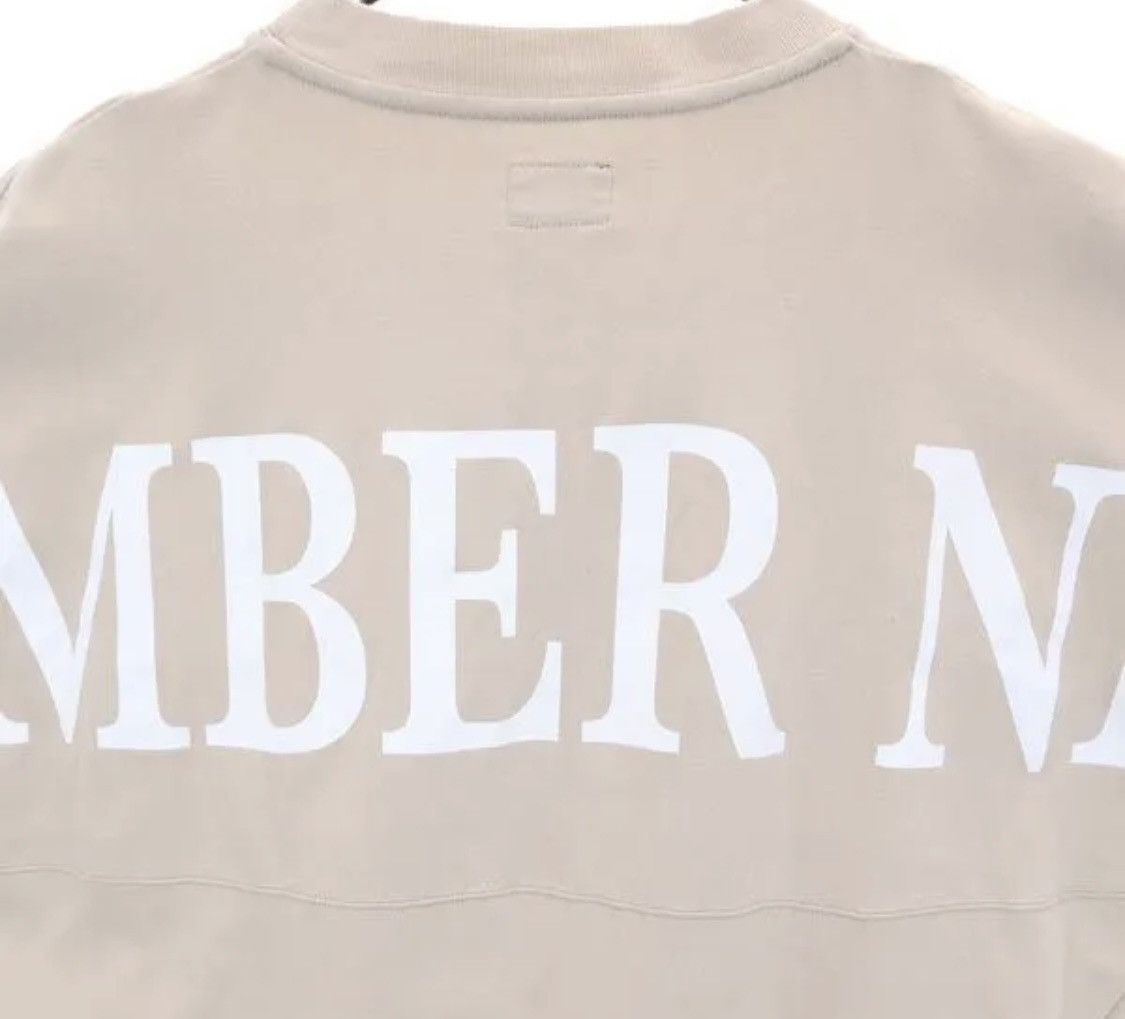 Number (N)ine Number nine back logo t-shirt Size US L / EU 52-54 / 3 - 3 Thumbnail