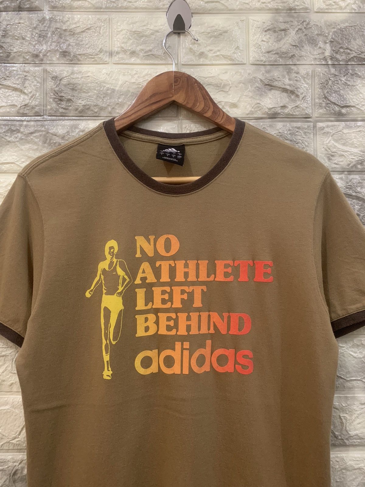 Adidas × Vintage Vintage Adidas running tee Size US S / EU 44-46 / 1 - 5 Thumbnail