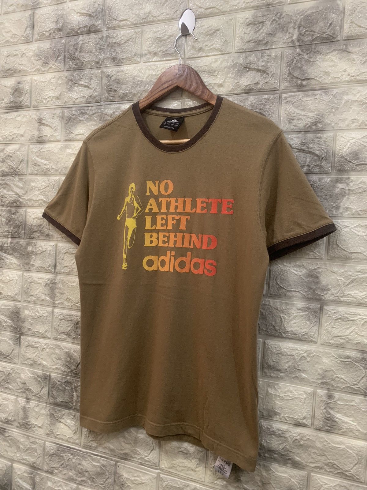 Adidas × Vintage Vintage Adidas running tee Size US S / EU 44-46 / 1 - 4 Thumbnail