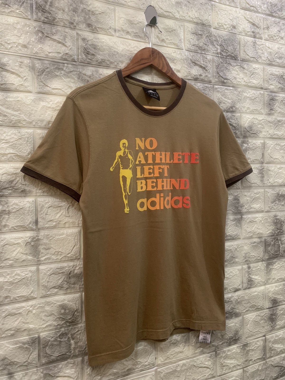 Adidas × Vintage Vintage Adidas running tee Size US S / EU 44-46 / 1 - 3 Thumbnail