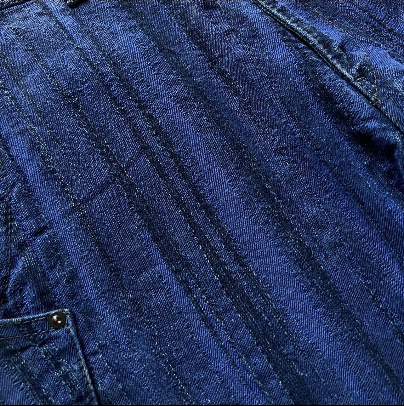 Issey Miyake Issey Miyake Jaguar Denim Pants Size US 32 / EU 48 - 5 Thumbnail