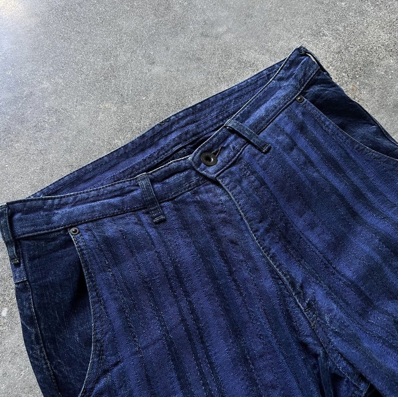 Issey Miyake Issey Miyake Jaguar Denim Pants Size US 32 / EU 48 - 4 Thumbnail