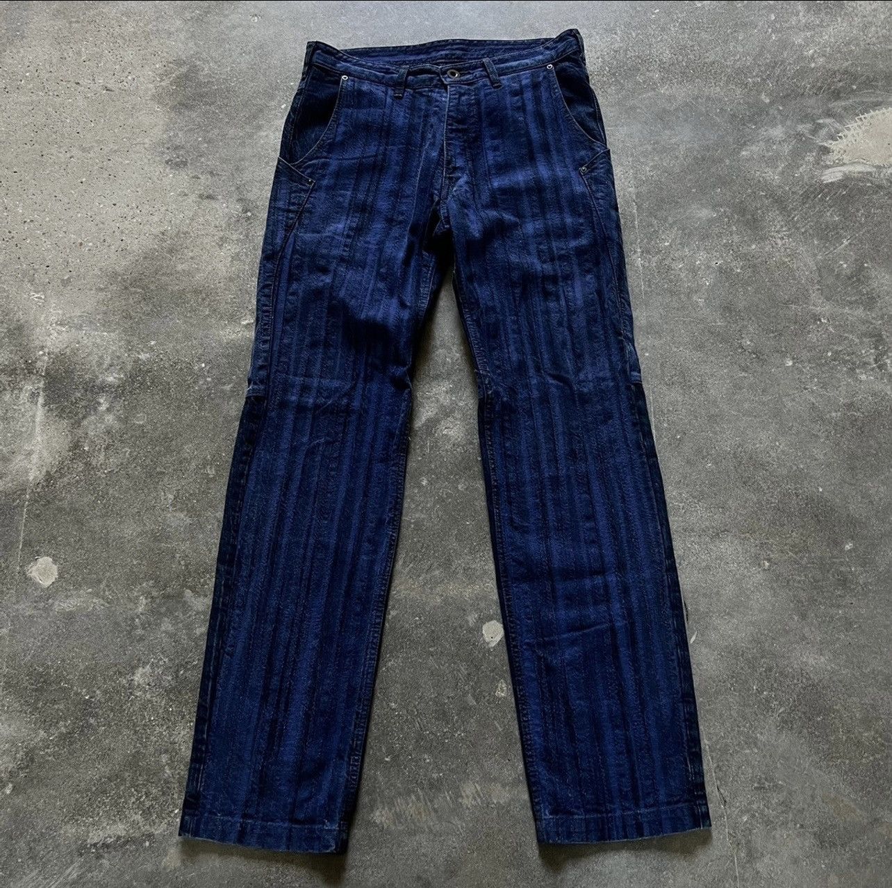 Issey Miyake Issey Miyake Jaguar Denim Pants Size US 32 / EU 48 - 1 Thumbnail