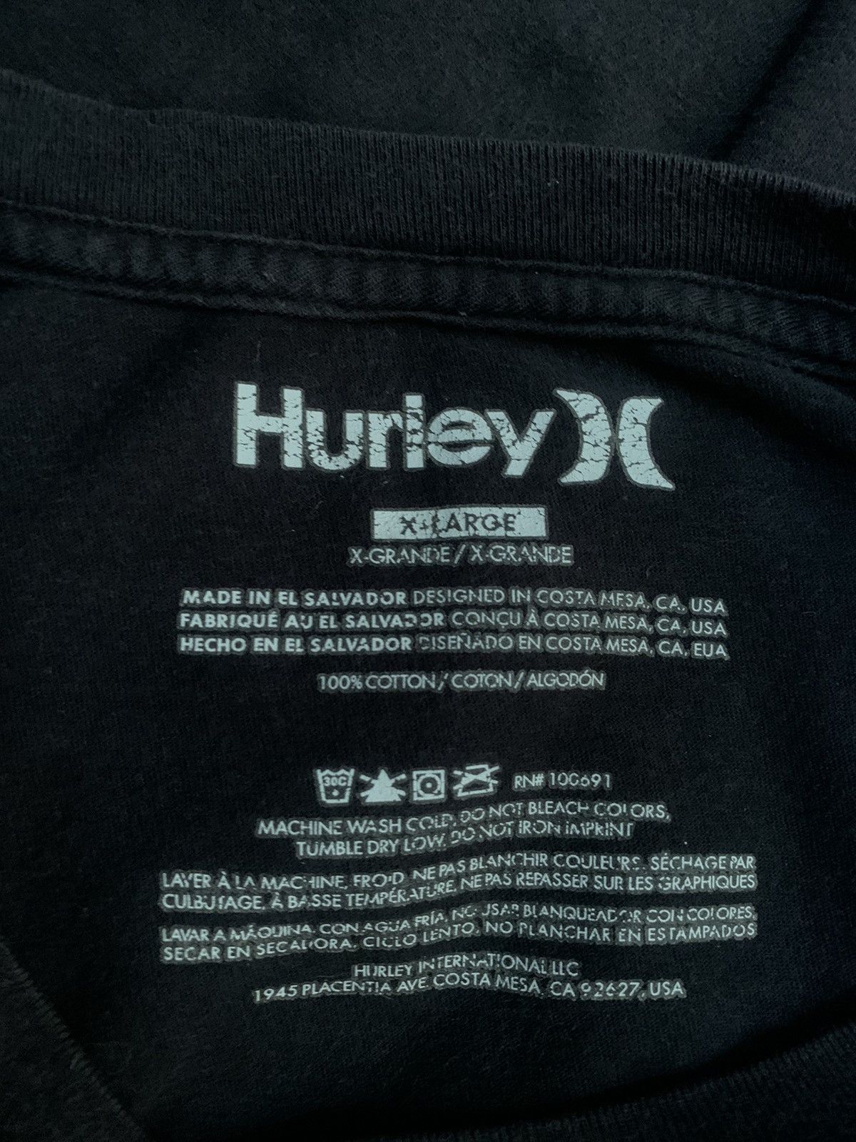 Hurley Hurley graphic tee Size US XL / EU 56 / 4 - 10 Thumbnail