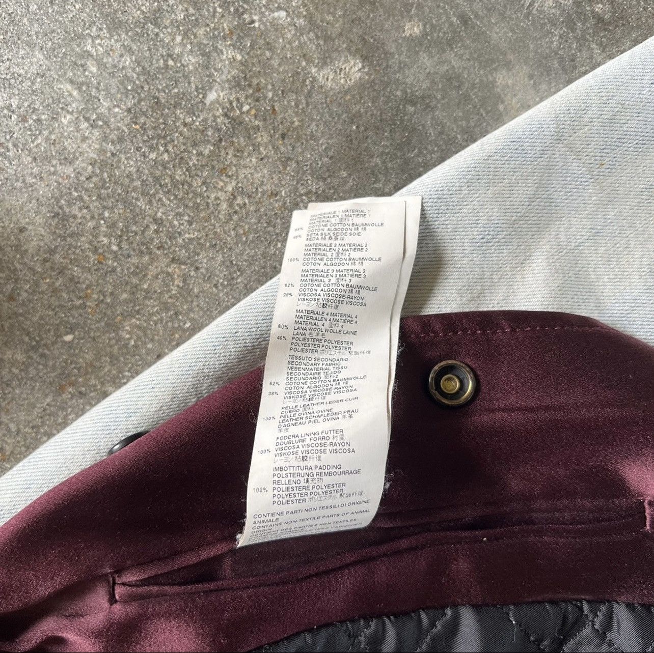 Maison Margiela Mason Margiela SS14 Hybrid Artisanal Runway Varsity Size US M / EU 48-50 / 2 - 9 Thumbnail
