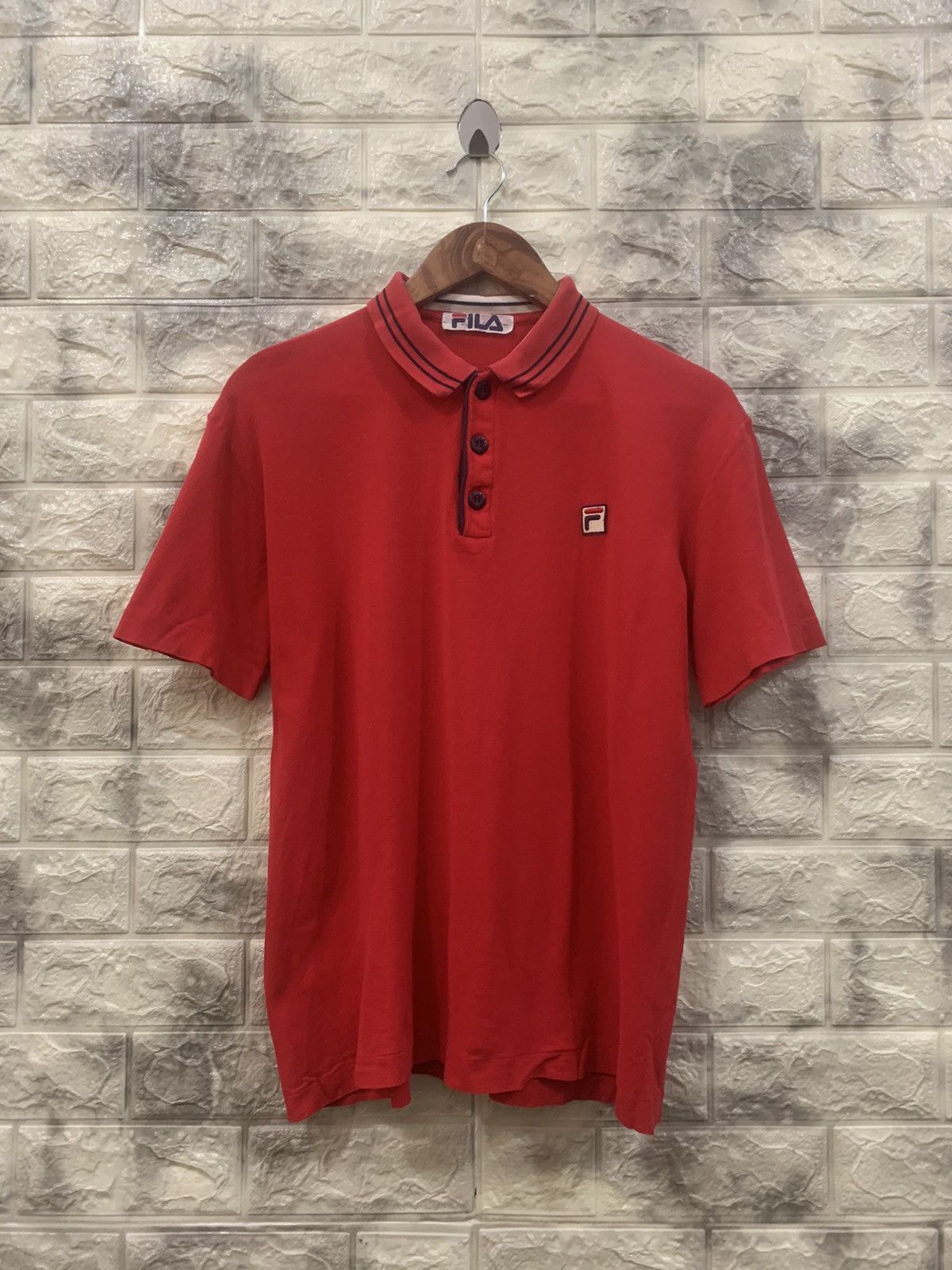 Bjorn Borg Vintage Fila polo shirt Size US M / EU 48-50 / 2 - 2 Thumbnail