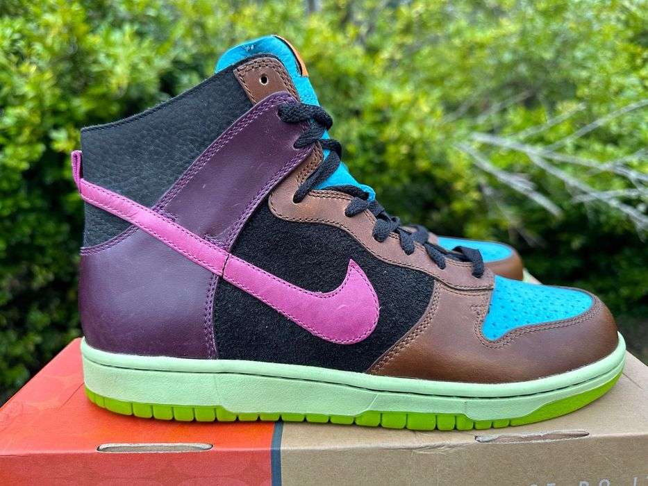 undefeated nike dunk high nl